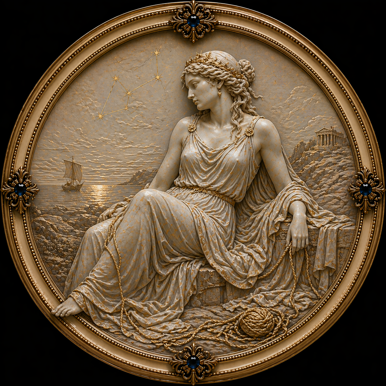 ARIADNE OF NAXOS
ABANDONED TO THE SEA AND STARS