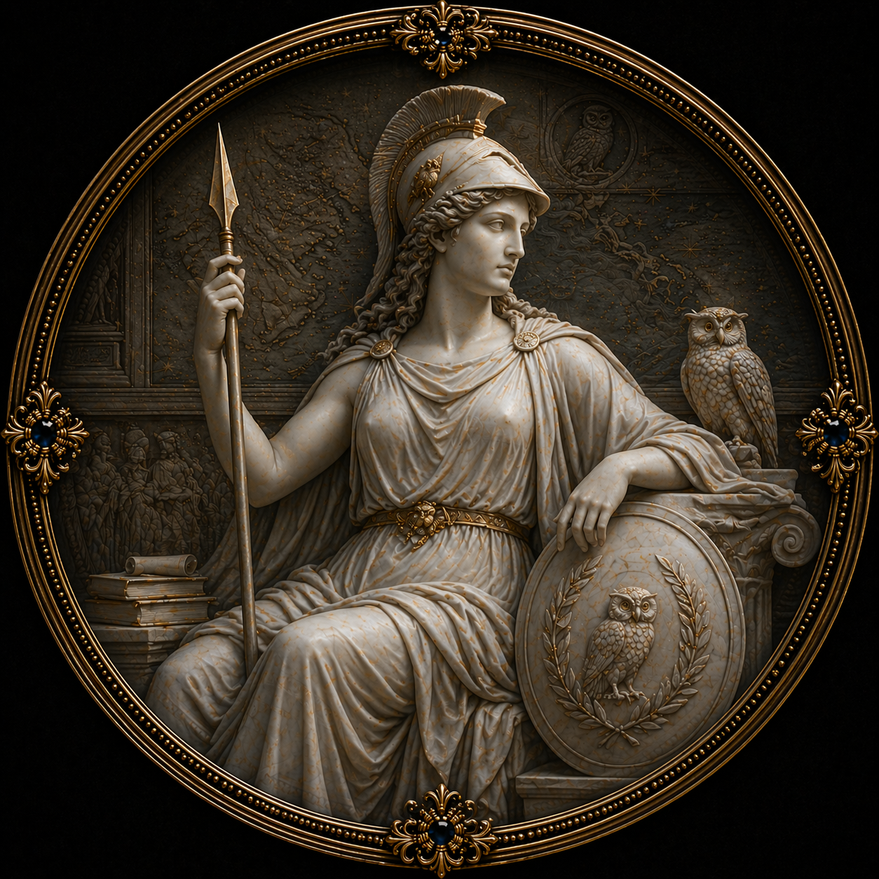 ATHENA
GUARDIAN OF WISDOM AND WAR