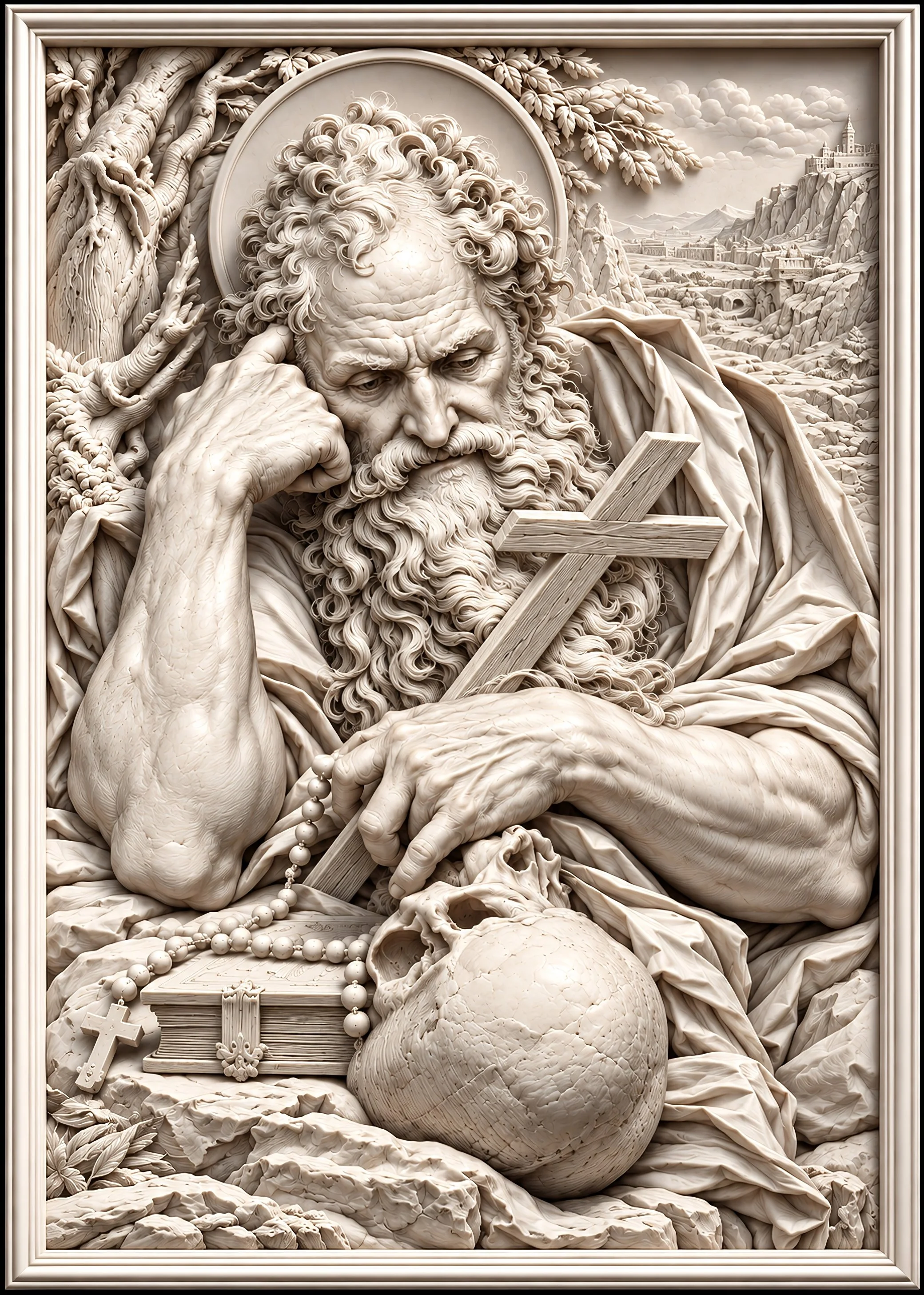 !!!Agostino Carracci, St (1). Jerome.jpg