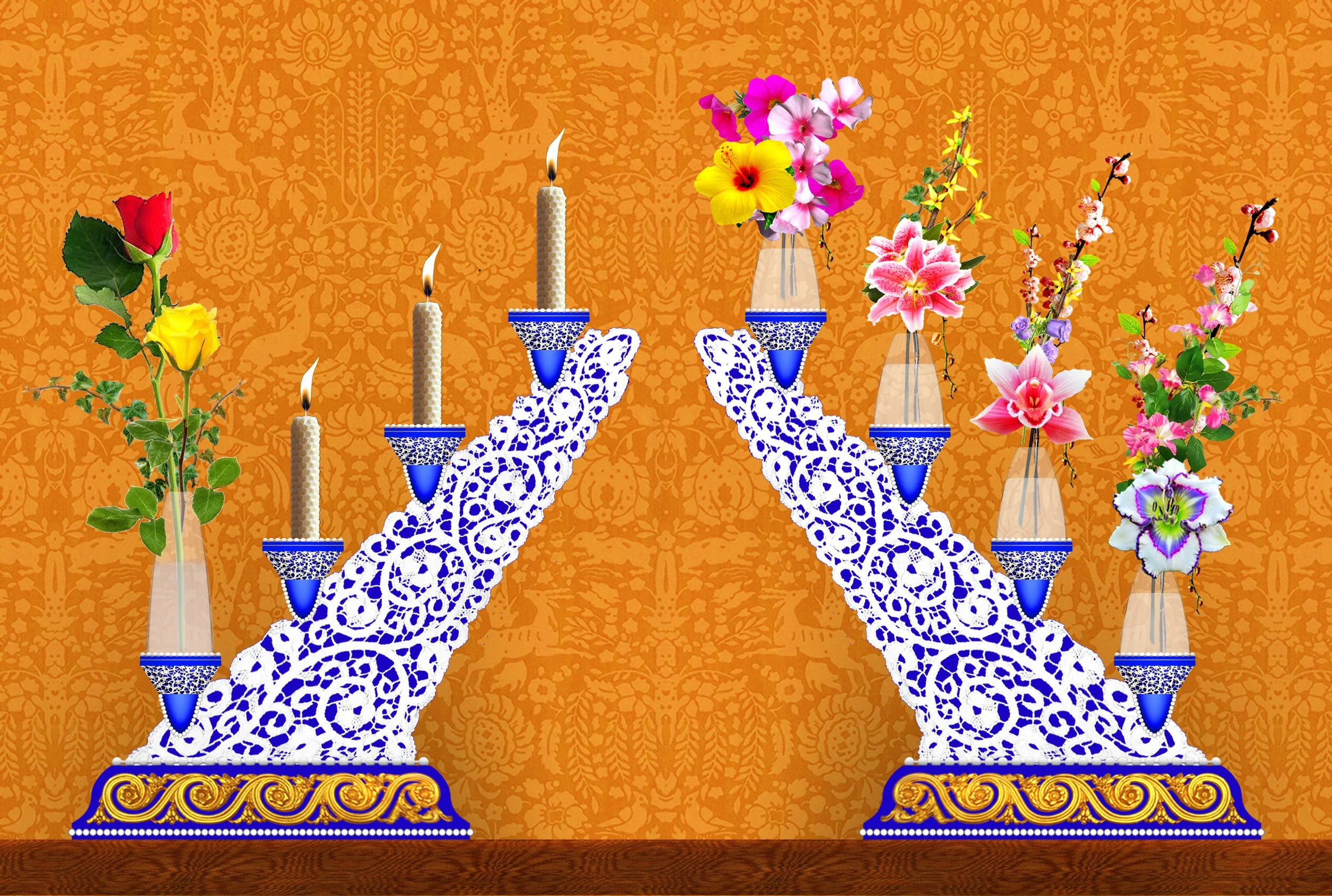Candelabrum 13 Cantu Lace w- Flowers.jpg