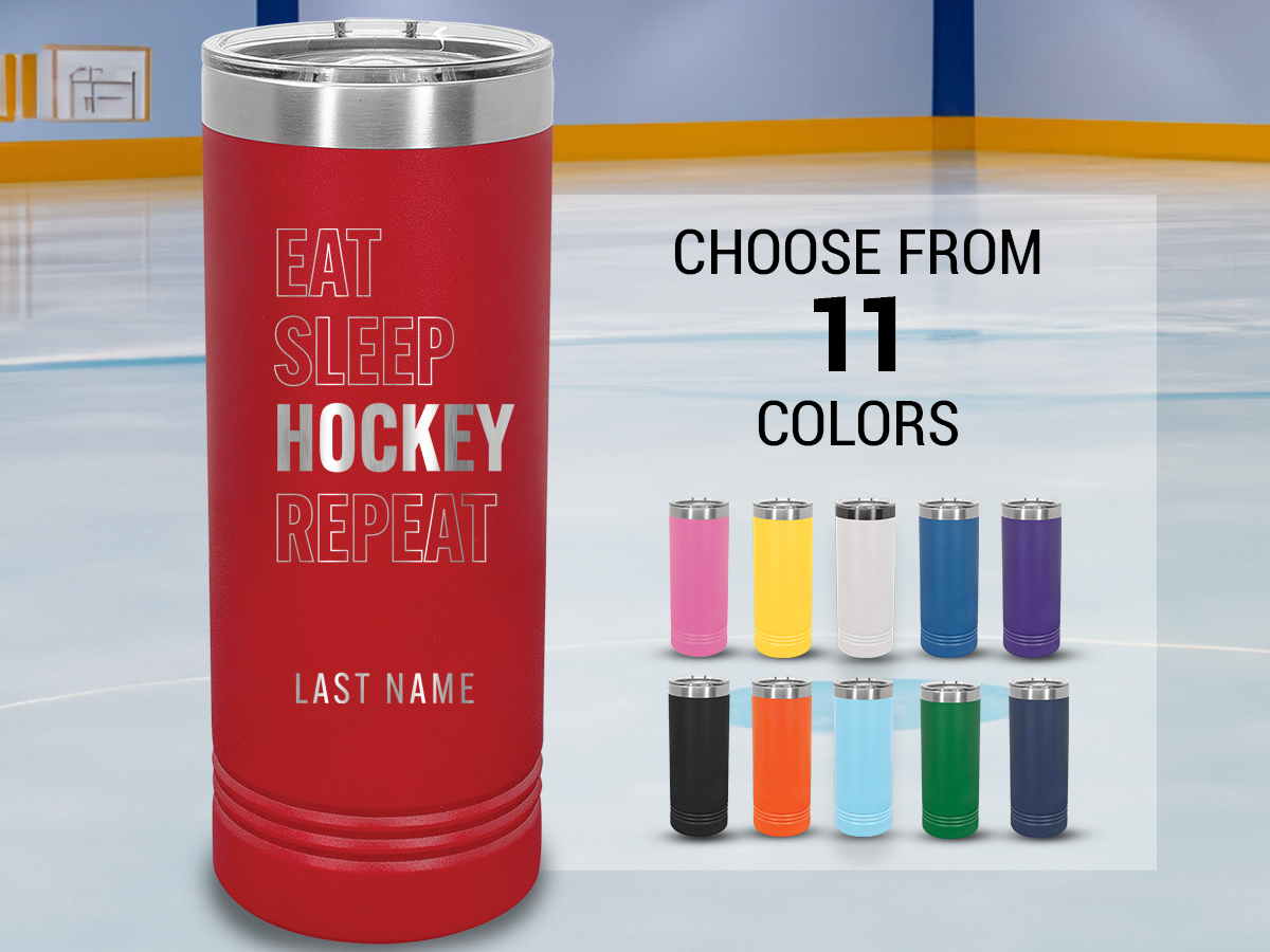 Eat Sleep Hockey Tall Tumbler
