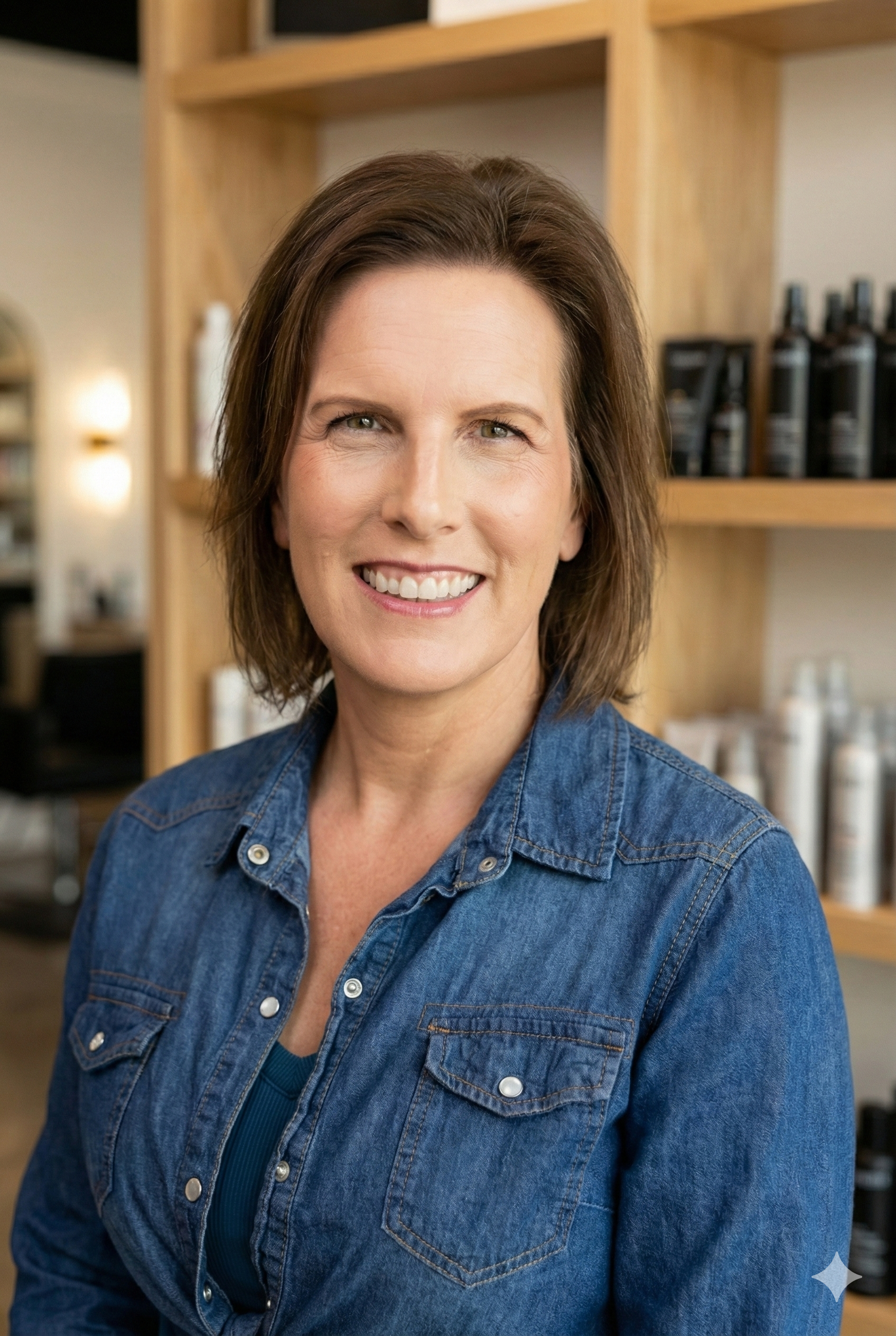 Nichole Monahan of First class mens salon in Lake Forest