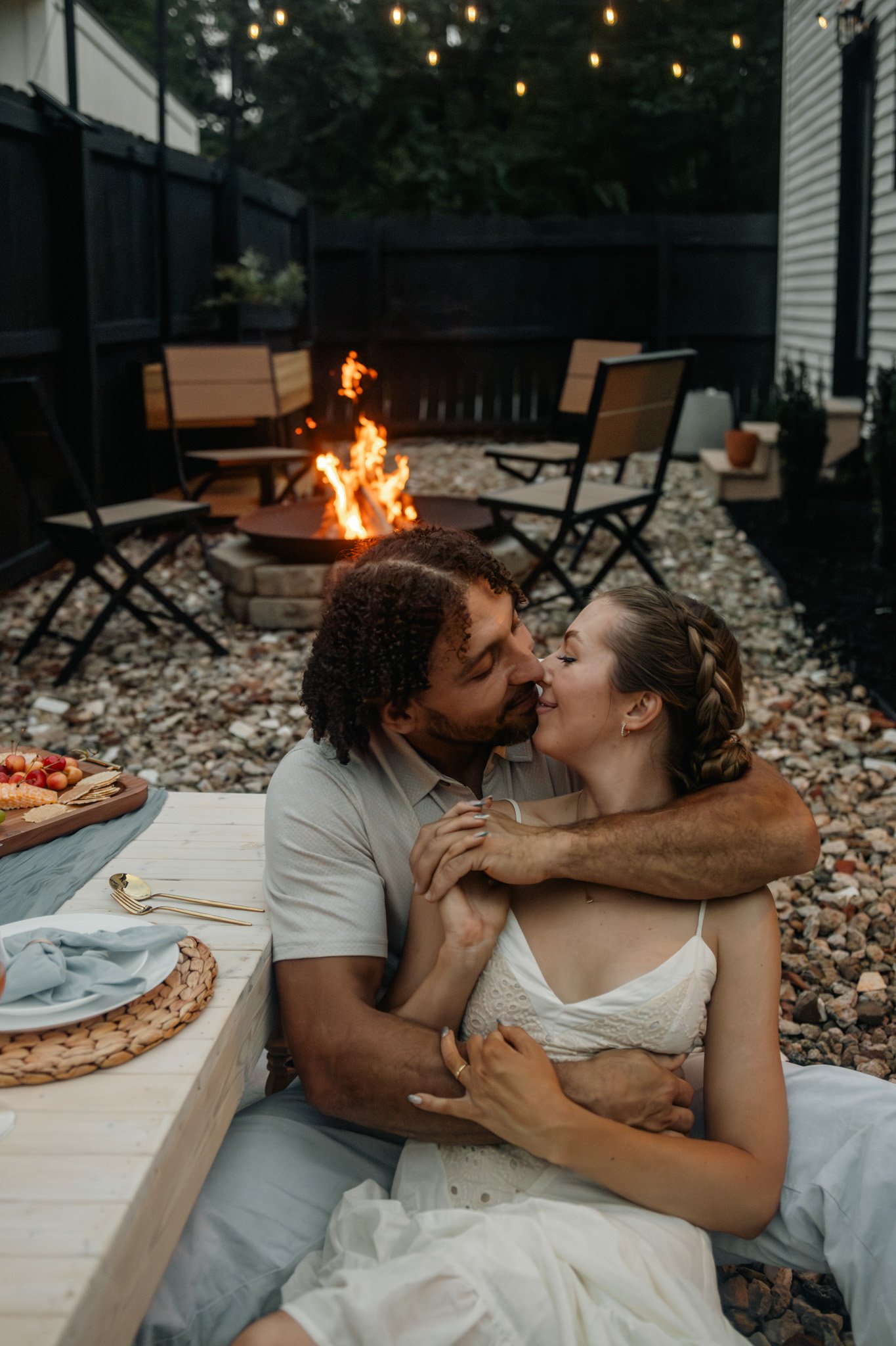 Greenville tiny house Airbnb photoshoot