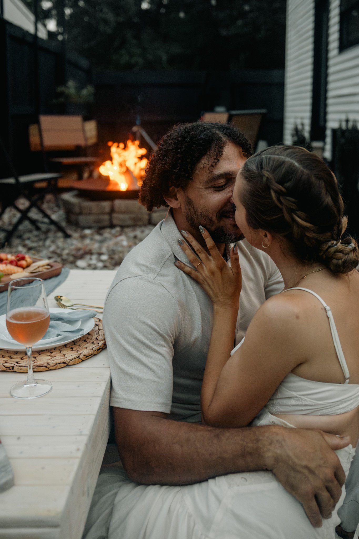 Greenville tiny house Airbnb photoshoot