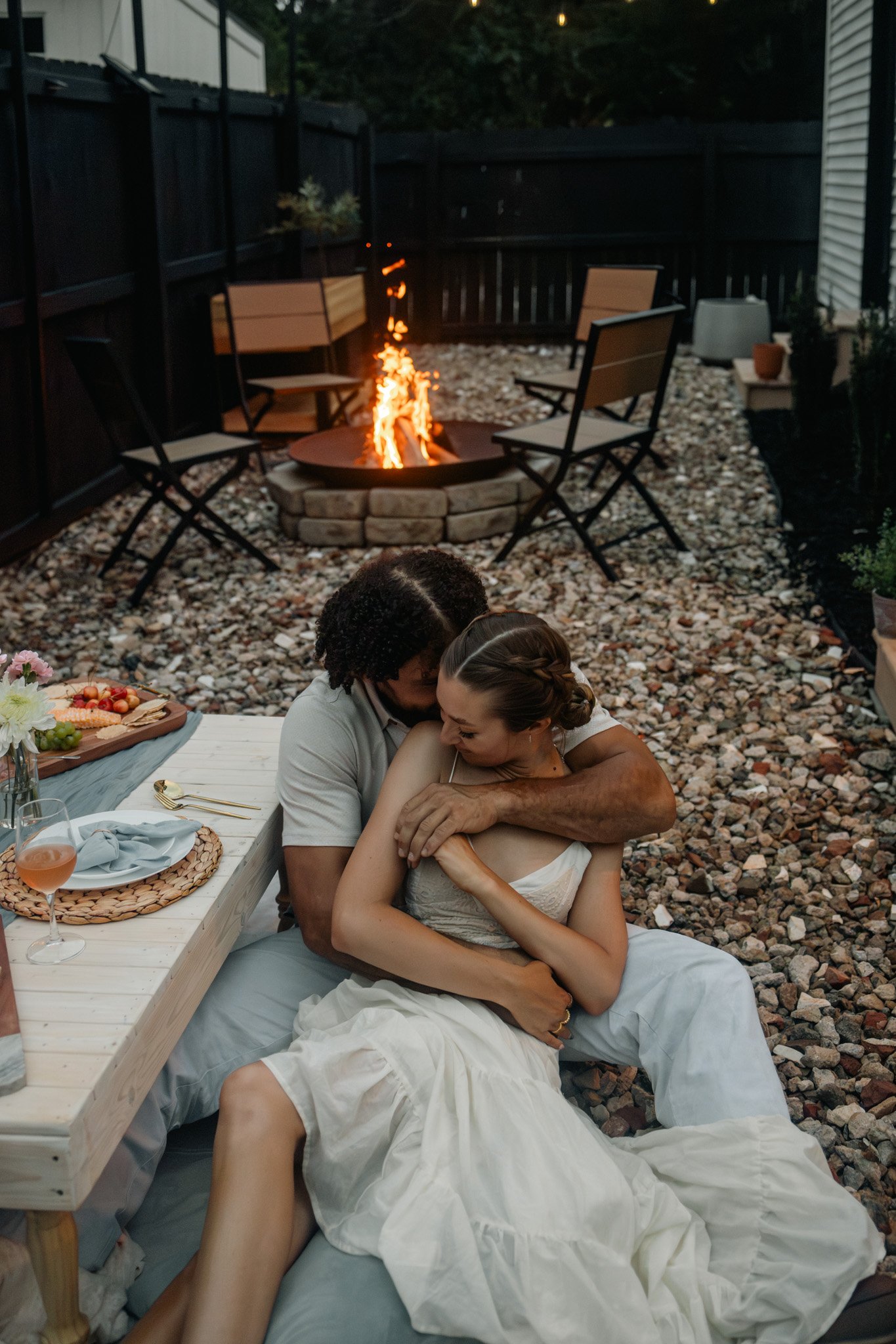 Greenville tiny house Airbnb photoshoot