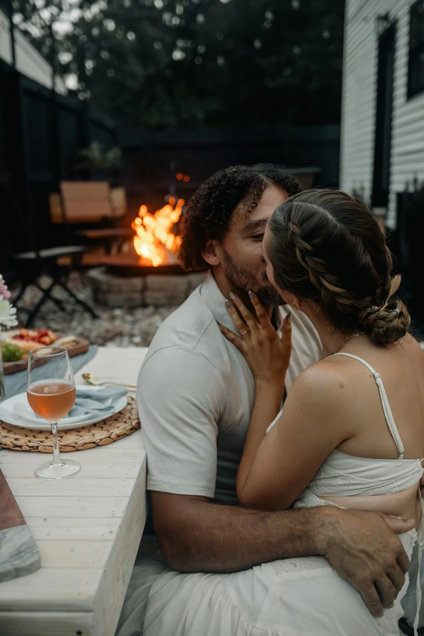Greenville tiny house Airbnb photoshoot