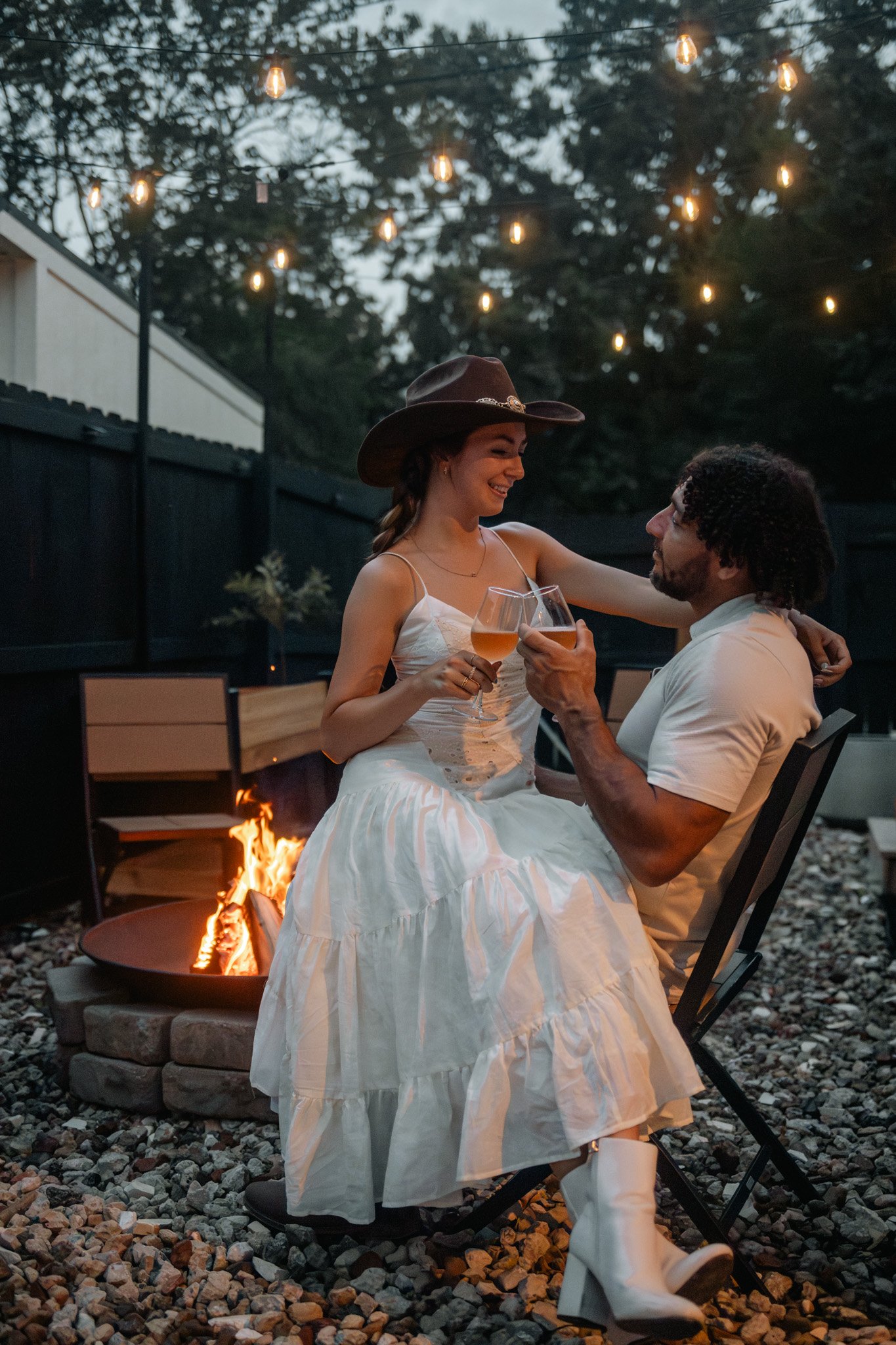 Greenville tiny house Airbnb photoshoot