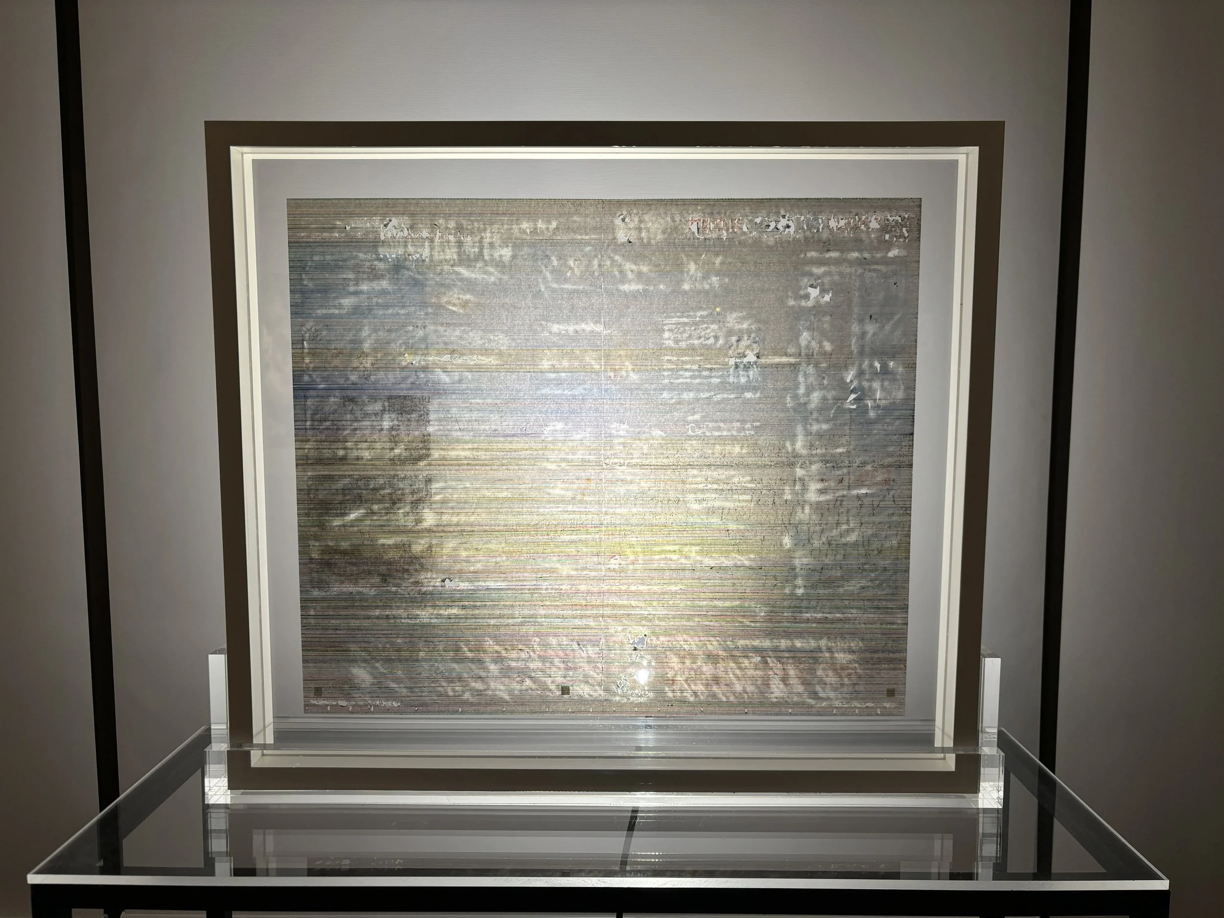 WAI pongyu 韋邦雨, "A Rhythm of Landscape 9", 2019, Ballpoint pen on paper, 57.5cm x 68.4cm