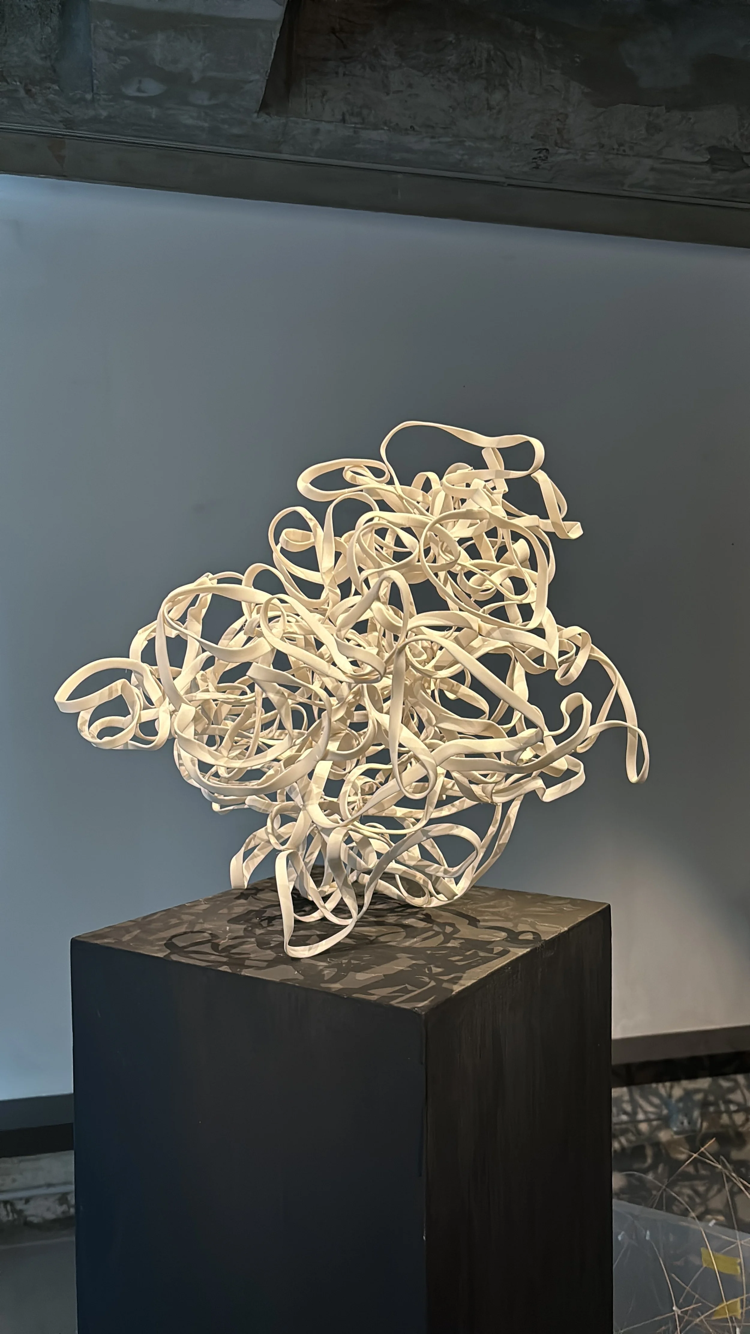 Fiona WONG Lai-ching 黃麗貞, "White Object", 2021, Porcelain, 45 x 49 x 50 cm