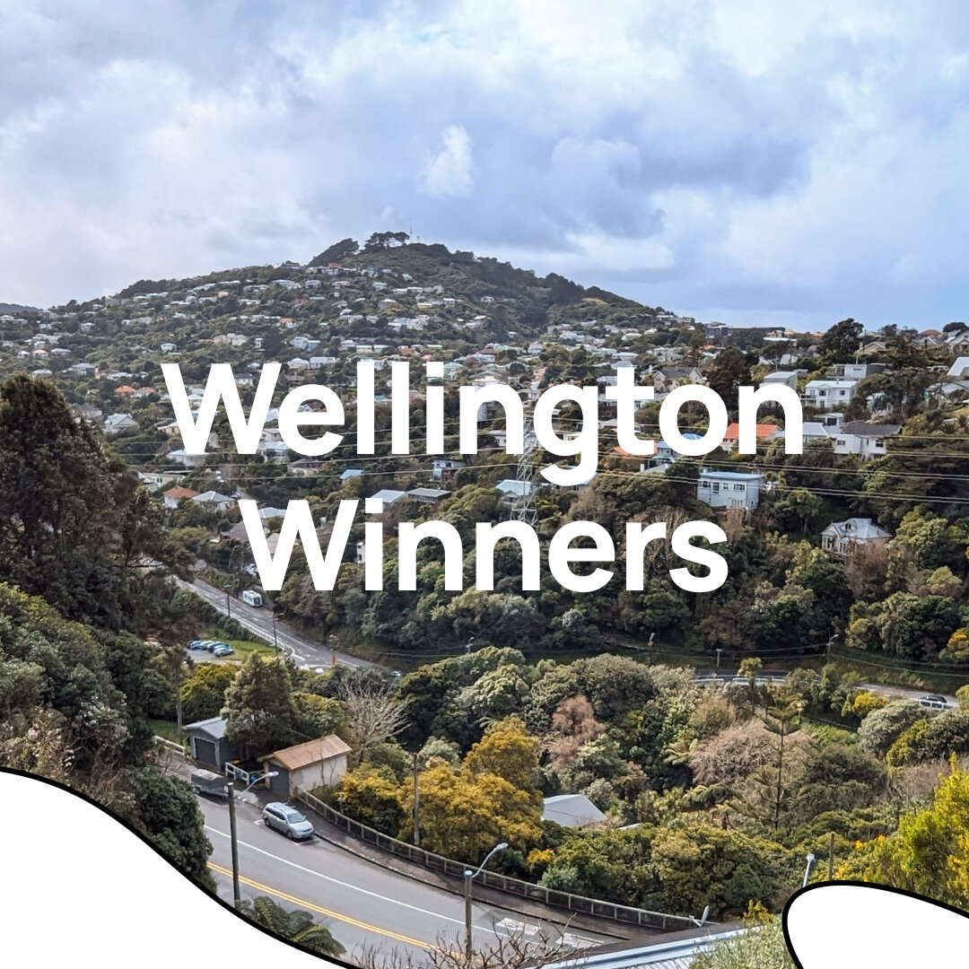 2022 Wellington Winners:

🌿💛 Carterton Firesite Mural
Mā te Haukā inga hei tūāpapa ki team tūroa/ It Takes a Village for bringing joy and peace to the community by refurbishing the cold concrete of a fire site.

🌿💛 Block Vandal
Ahakoa he iti, ko 