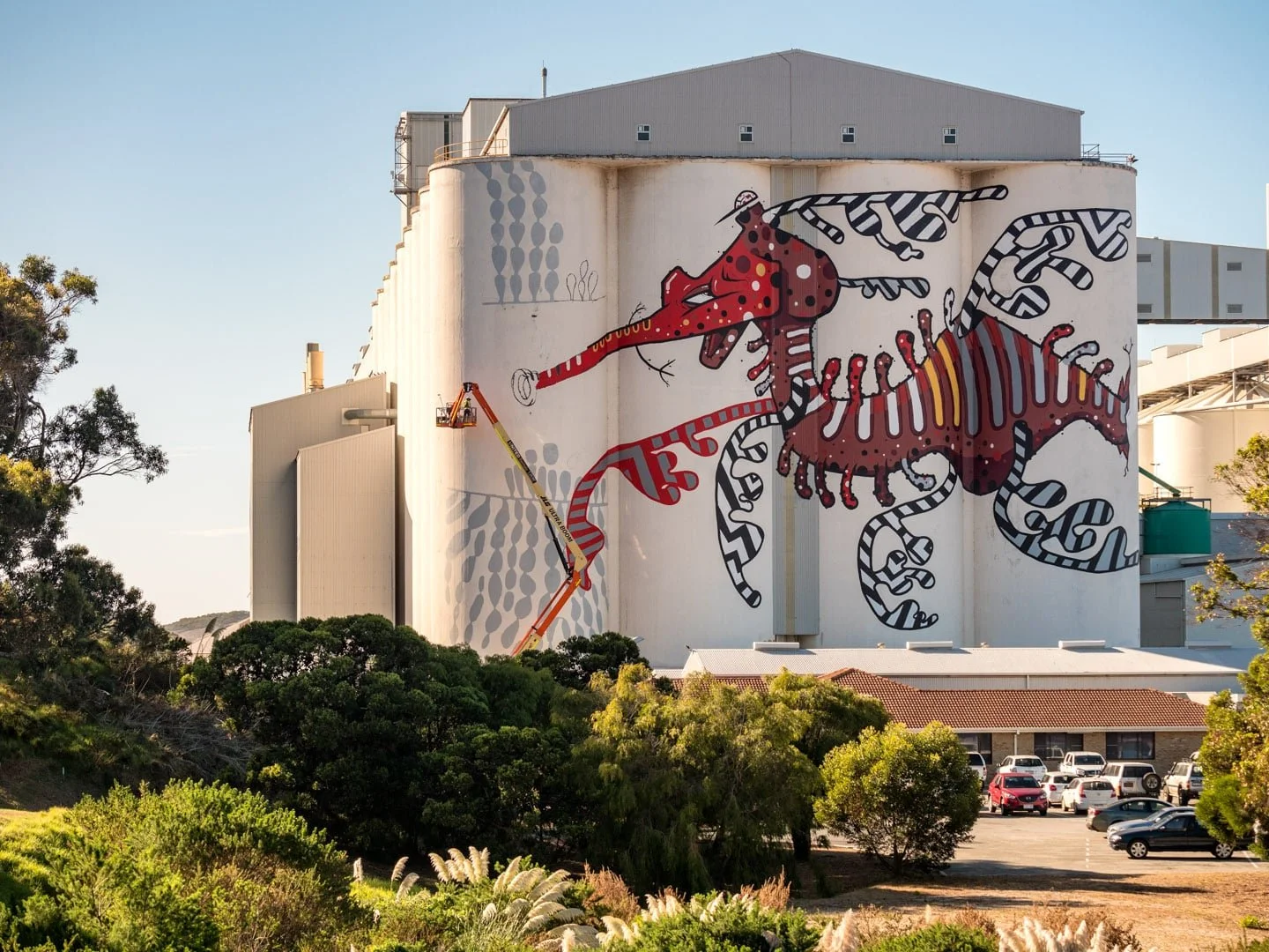 Albany-Kinjarling Silo Mural