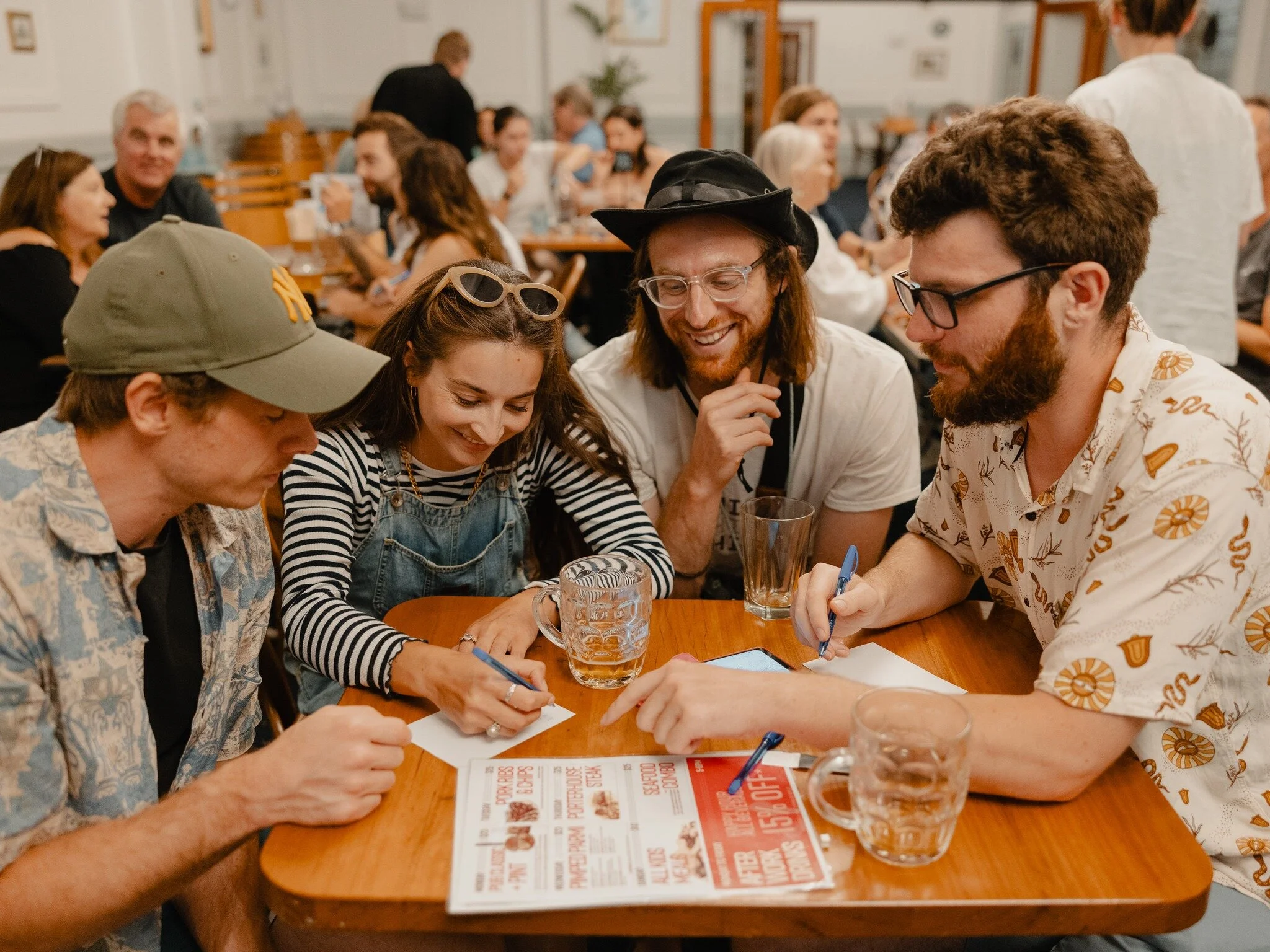 Who made it down to the @rosehotelbunburywa for our Kiwi Pub Quiz? Thanks to @laserkiwi_ for bringing the big laughs!

#WATheDreamState #SeeAustralia #AustraliasSouthWest #VisitBunburyGeographe #BunGeo #BunburyBrighter #Lotterywest #EdithCowanUnivers