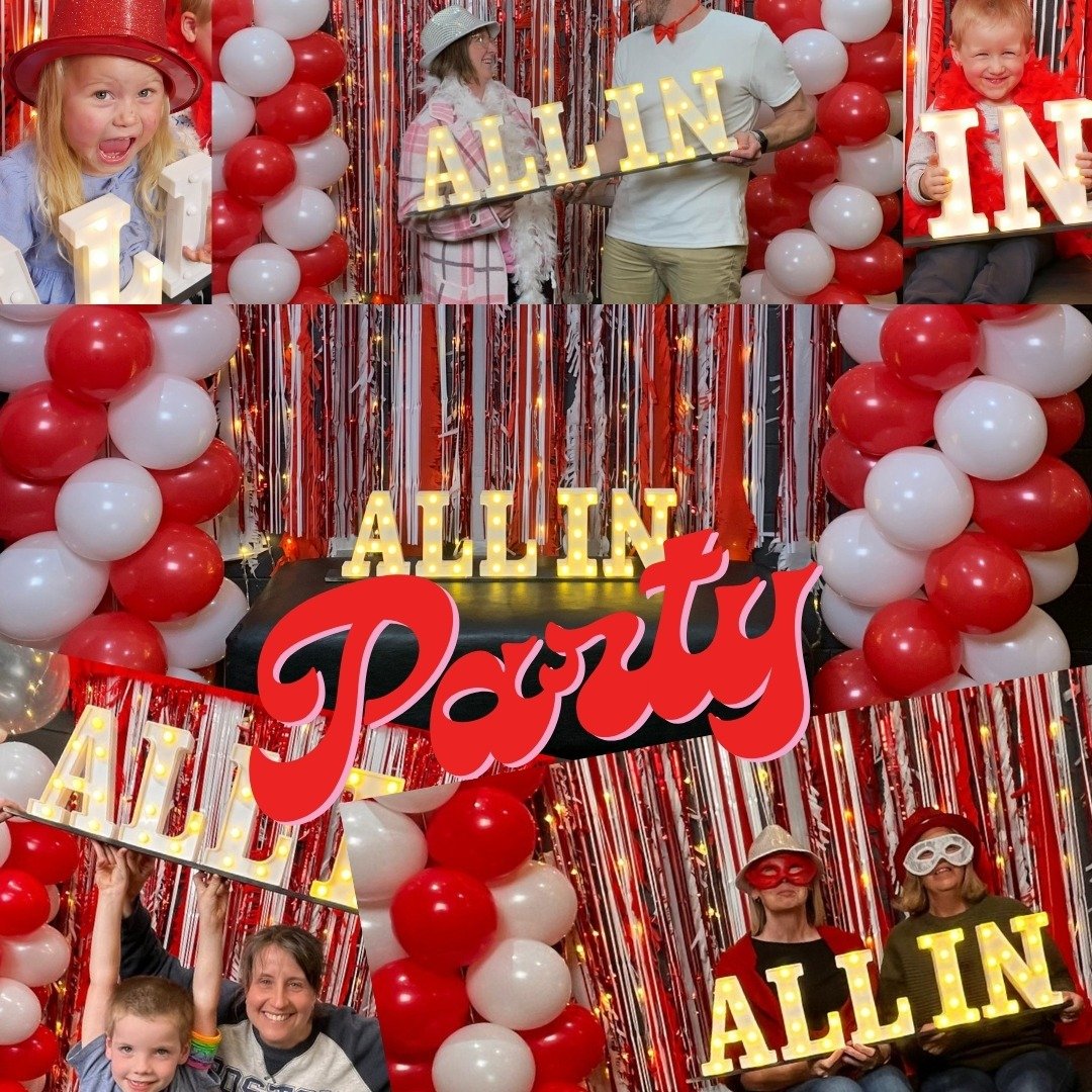 All In Party 🎉
We Celebrate You! 👏