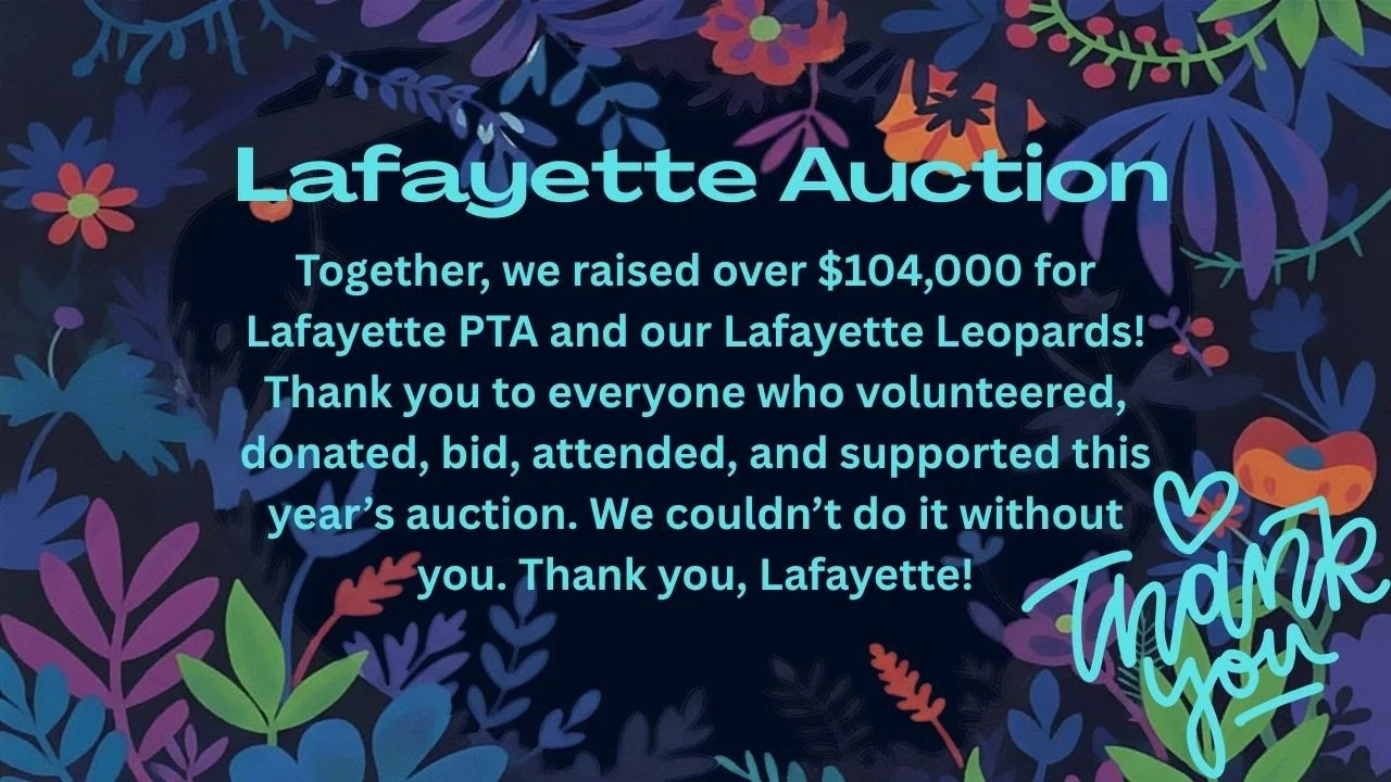 The Auction Results are IN!!!