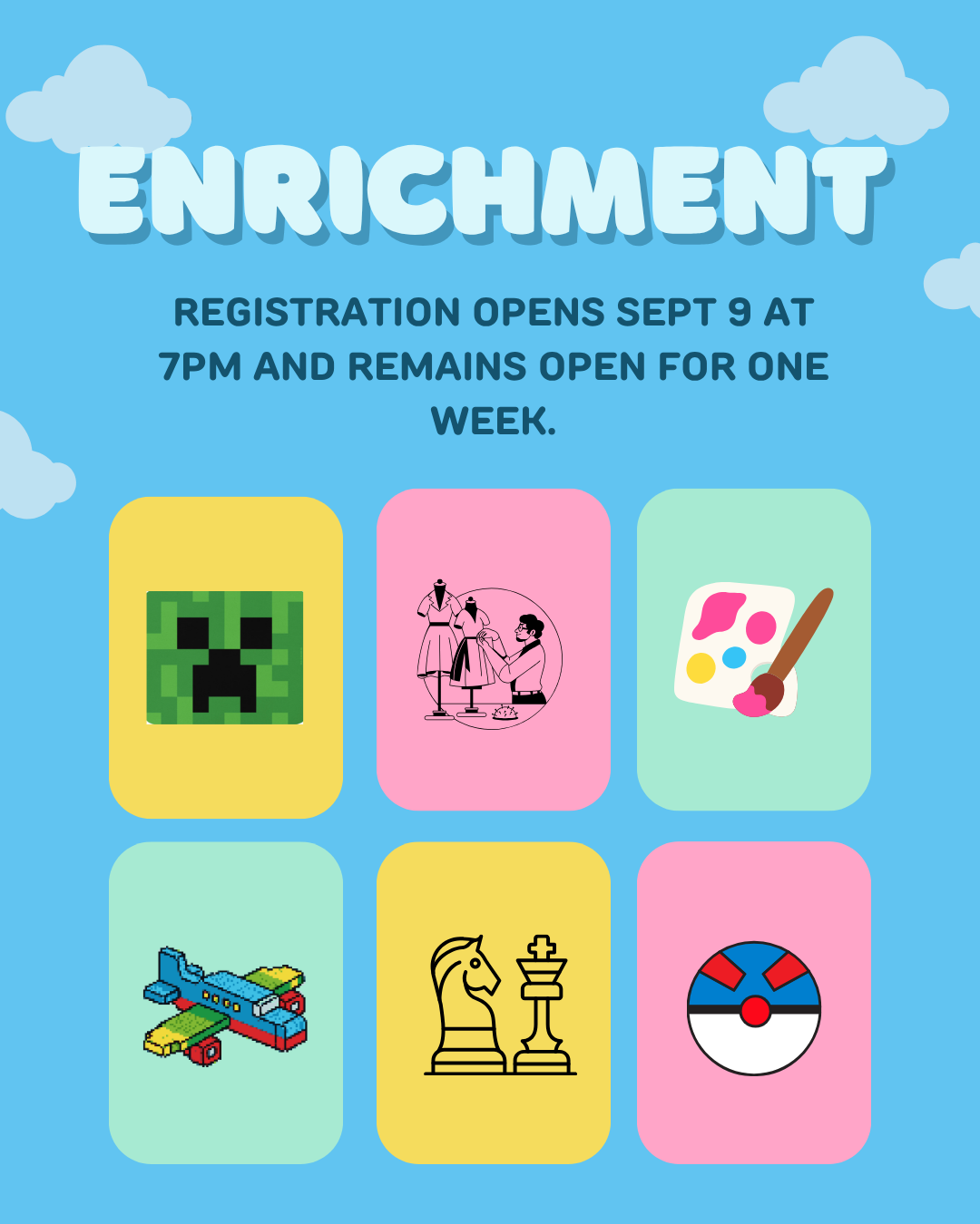 Fall Enrichment Registration