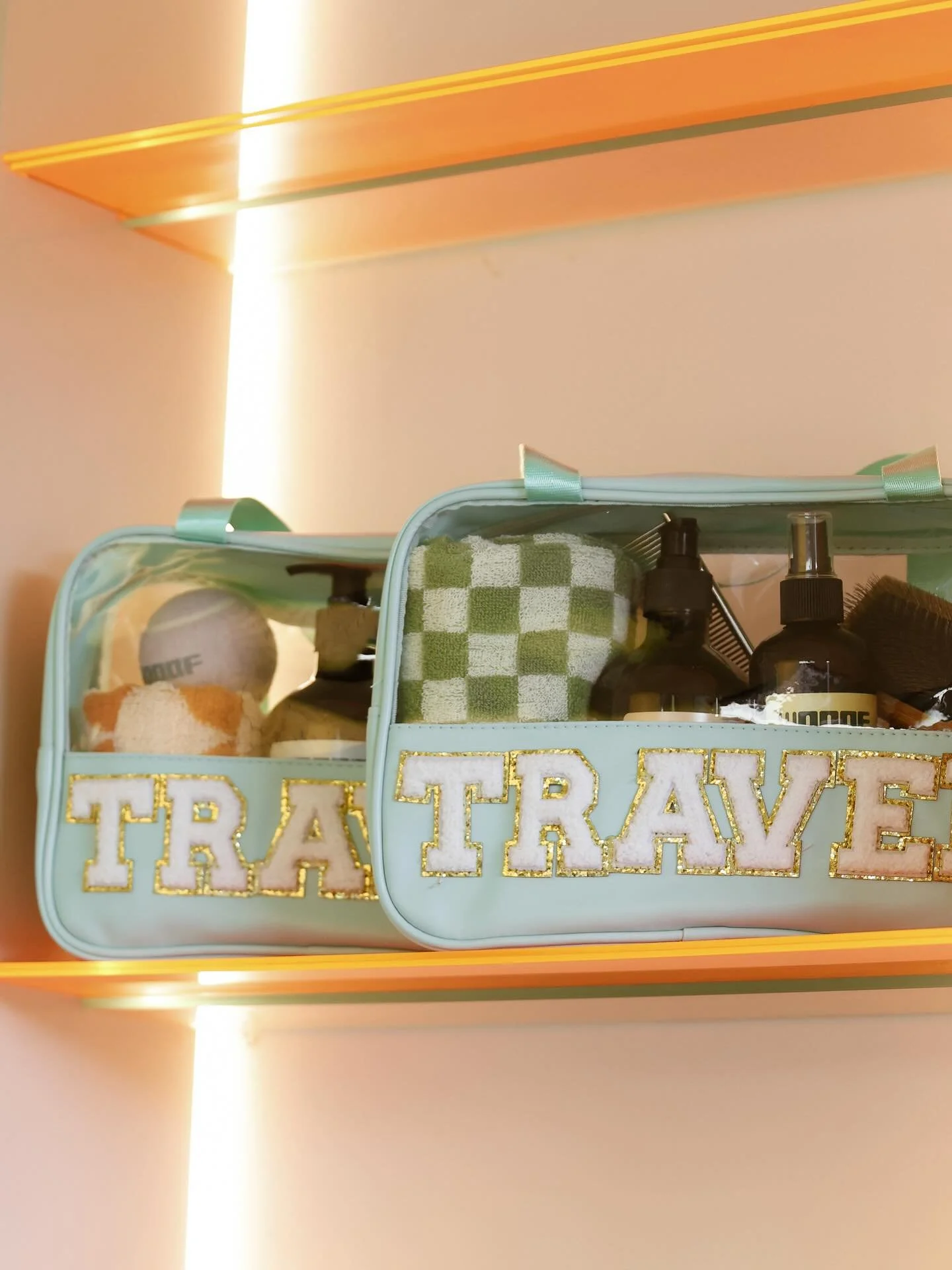 Beach trips with the dogs covered! Everything you need for when they inevitably roll in something stinky. 

Our WOOOF travel pack has all the goodies - our own natural botanical shampoo that smells so damn good you&rsquo;ll want to start using it you