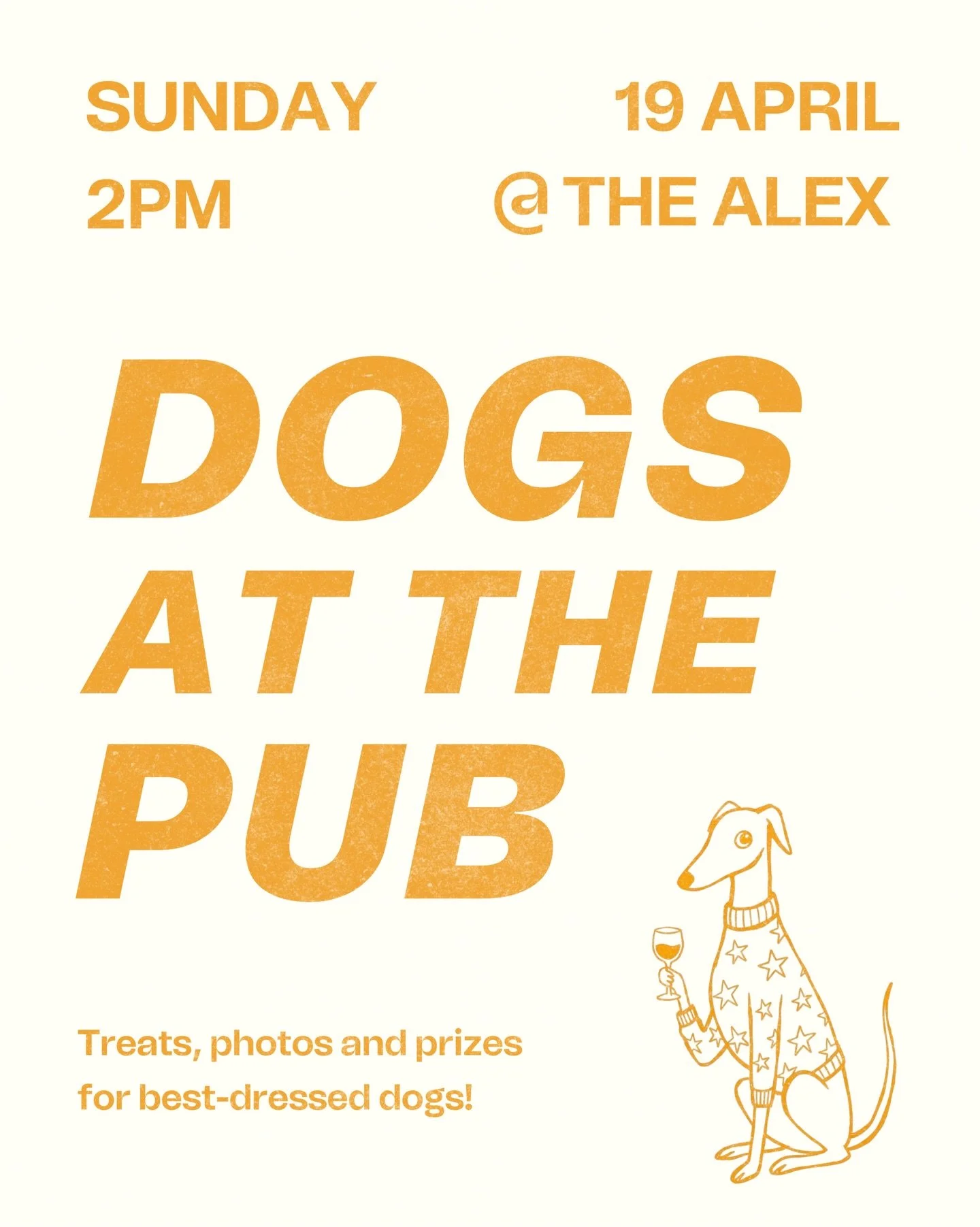 Cheers big ears! So excited for our first ever Sydney doggie meet up 🧡 join us in the big beautiful backyard of The Alex (in Alexandria) It also backs onto the lovely Eveleigh Green dog park - does it get any better?!

There&rsquo;ll be lots of trea