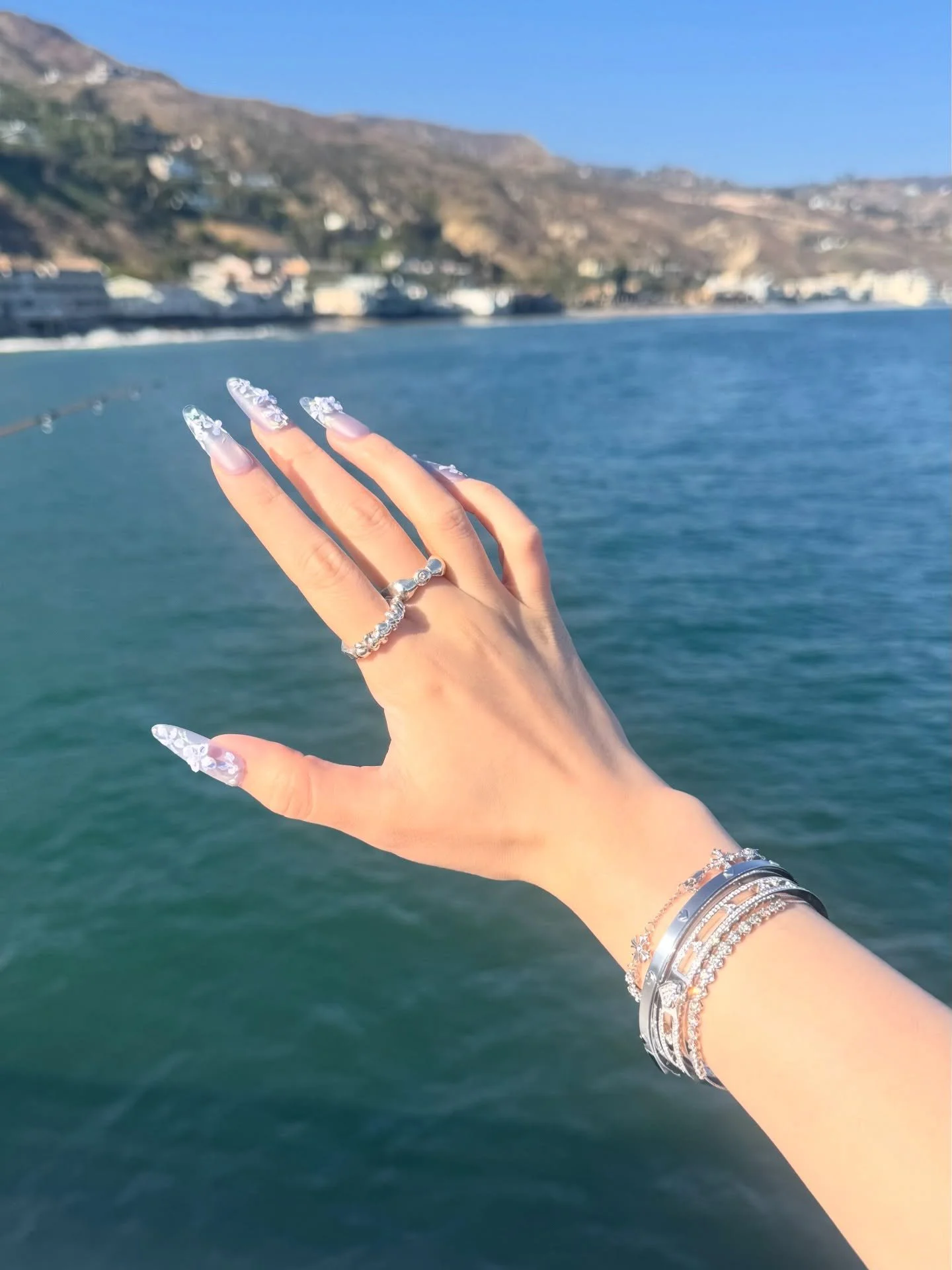 Silver and Blue🩶🩵🌊 #instaring #instajewelry #instamood #silverjewelry #handmadejewelry