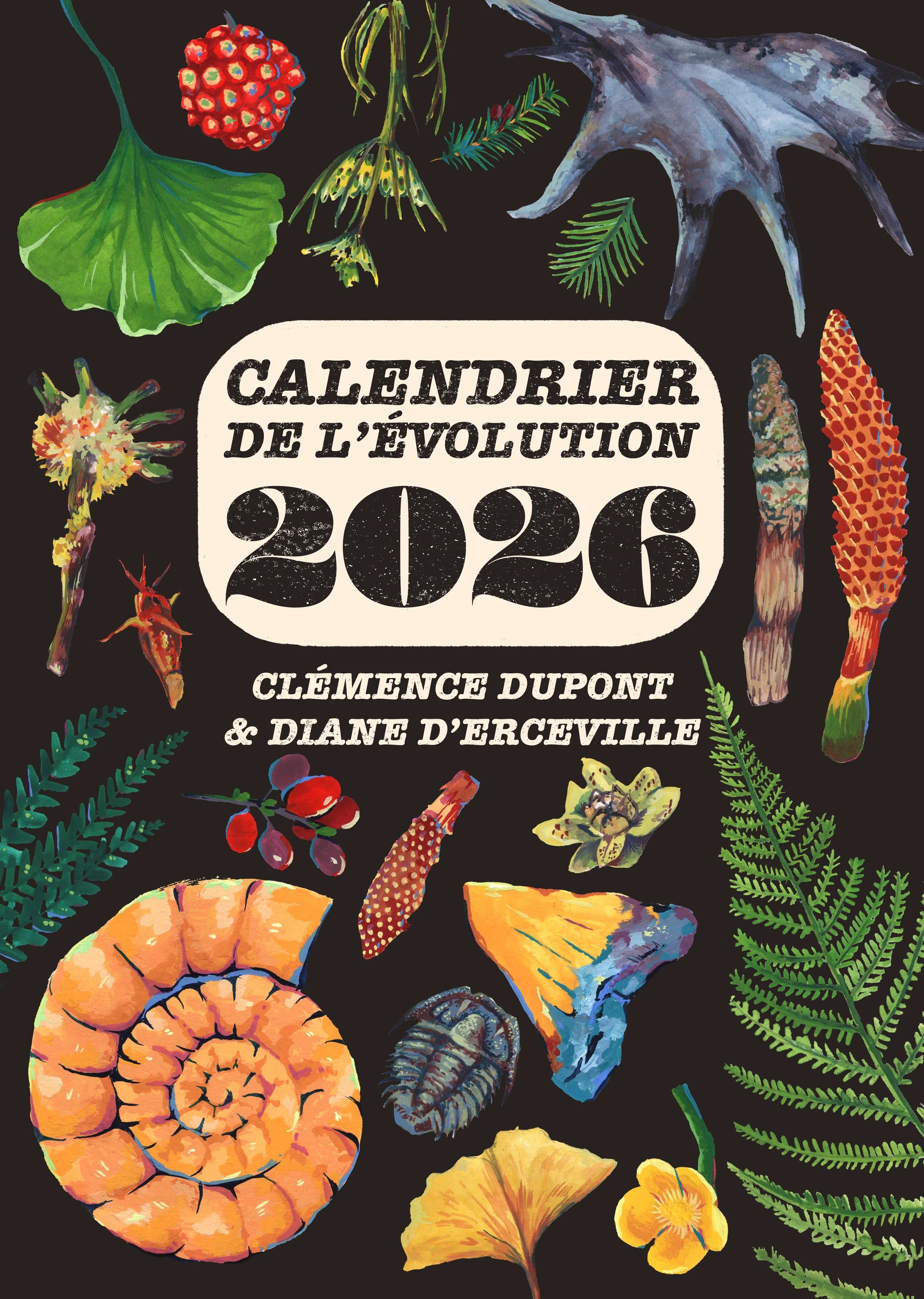 Calendrier de l'évolution 2026