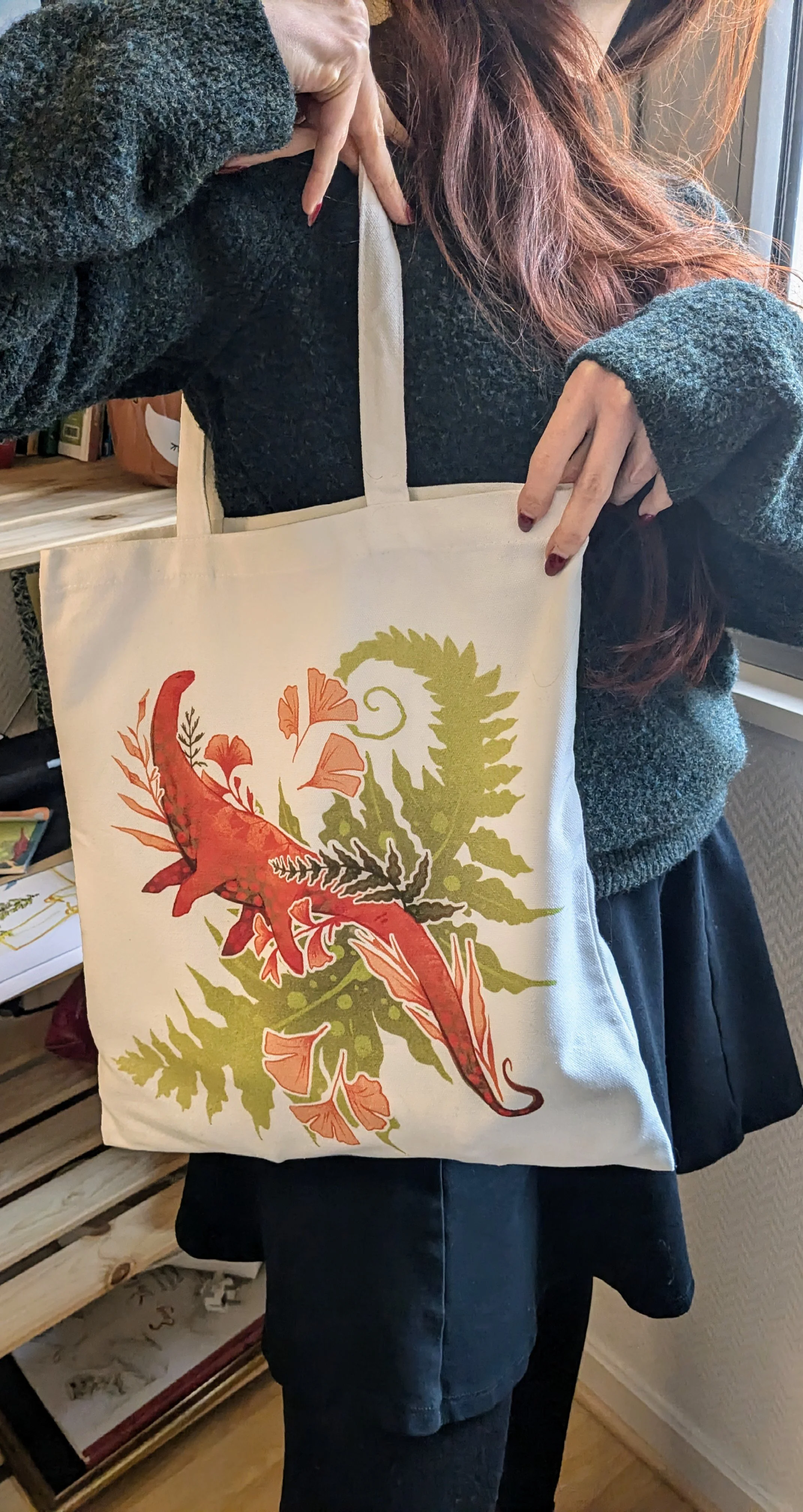 Tote bag dinosaure – Clémence Dupont