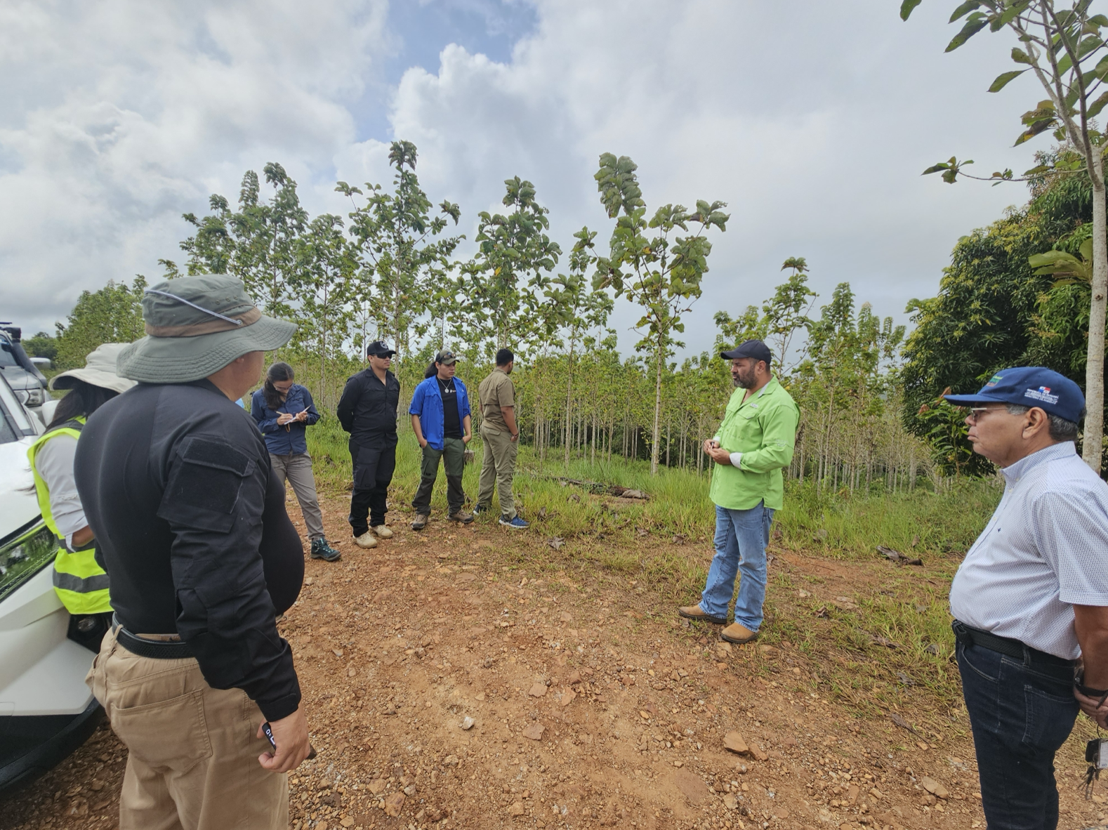 Gira académica de estudiantes de ingeniería forestal UTP