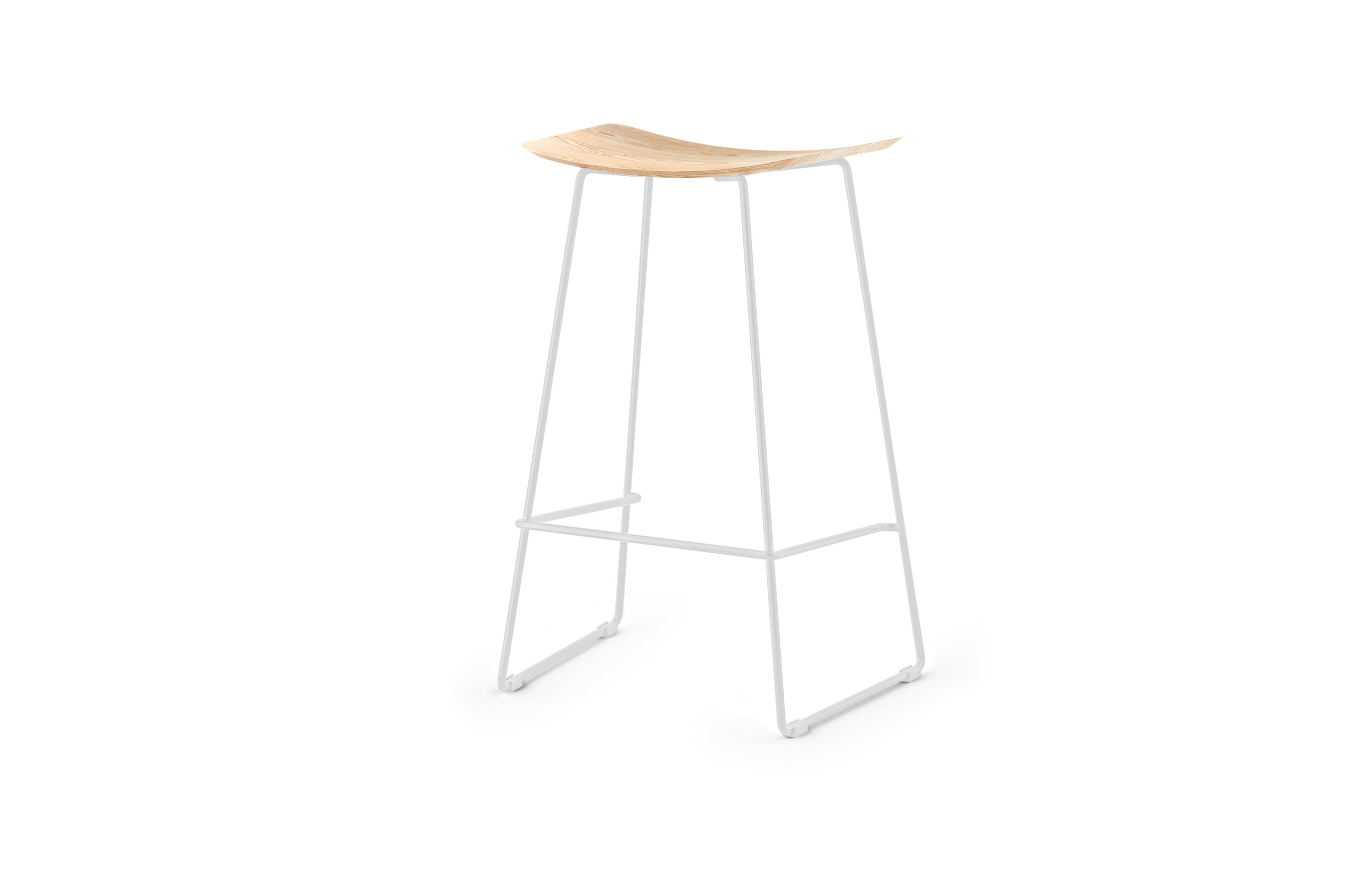 WINNIE STOOL 66 - WHITE FRAME - ASH SEAT.jpg
