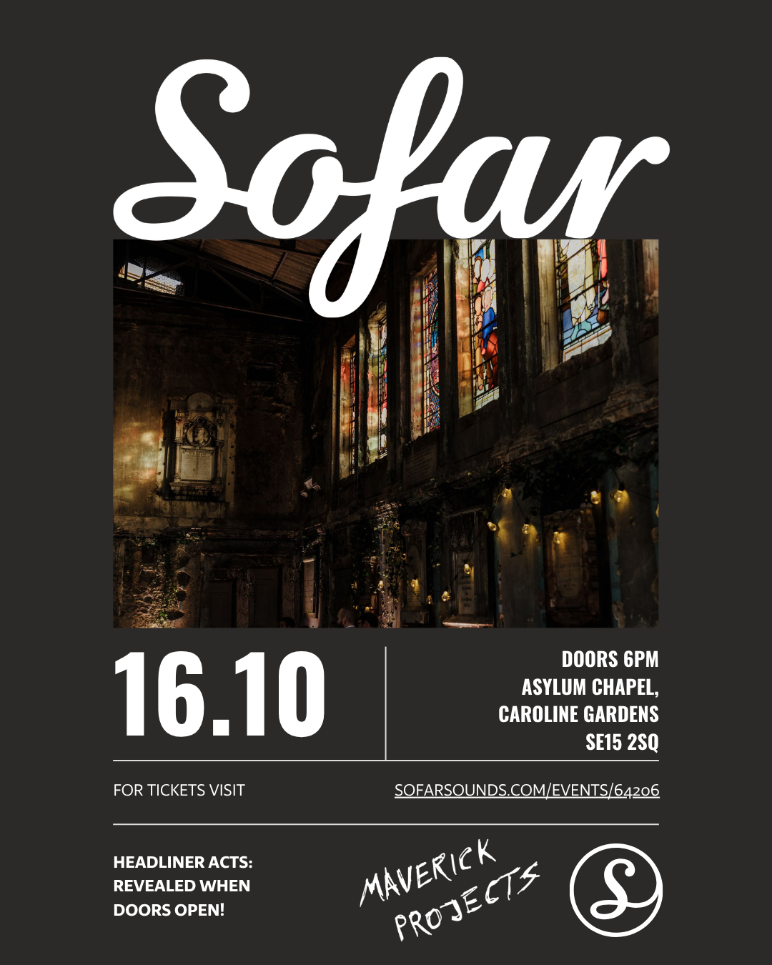SOFAR SOUNDS AT ASYLUM CHAPEL
