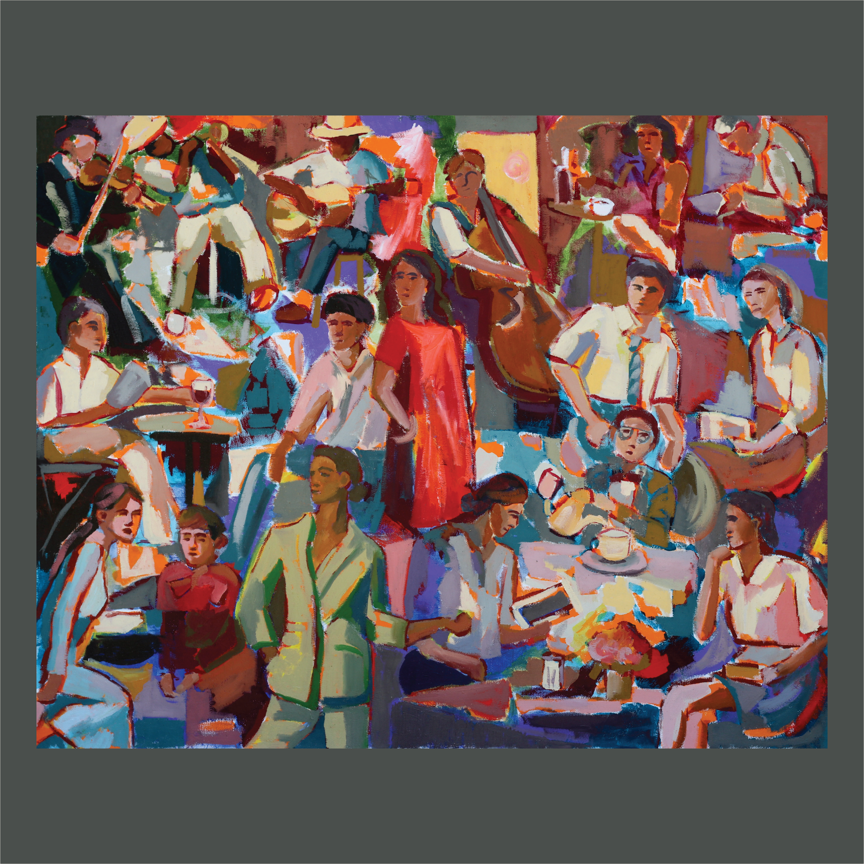 Night Cafe | oil | 24x30