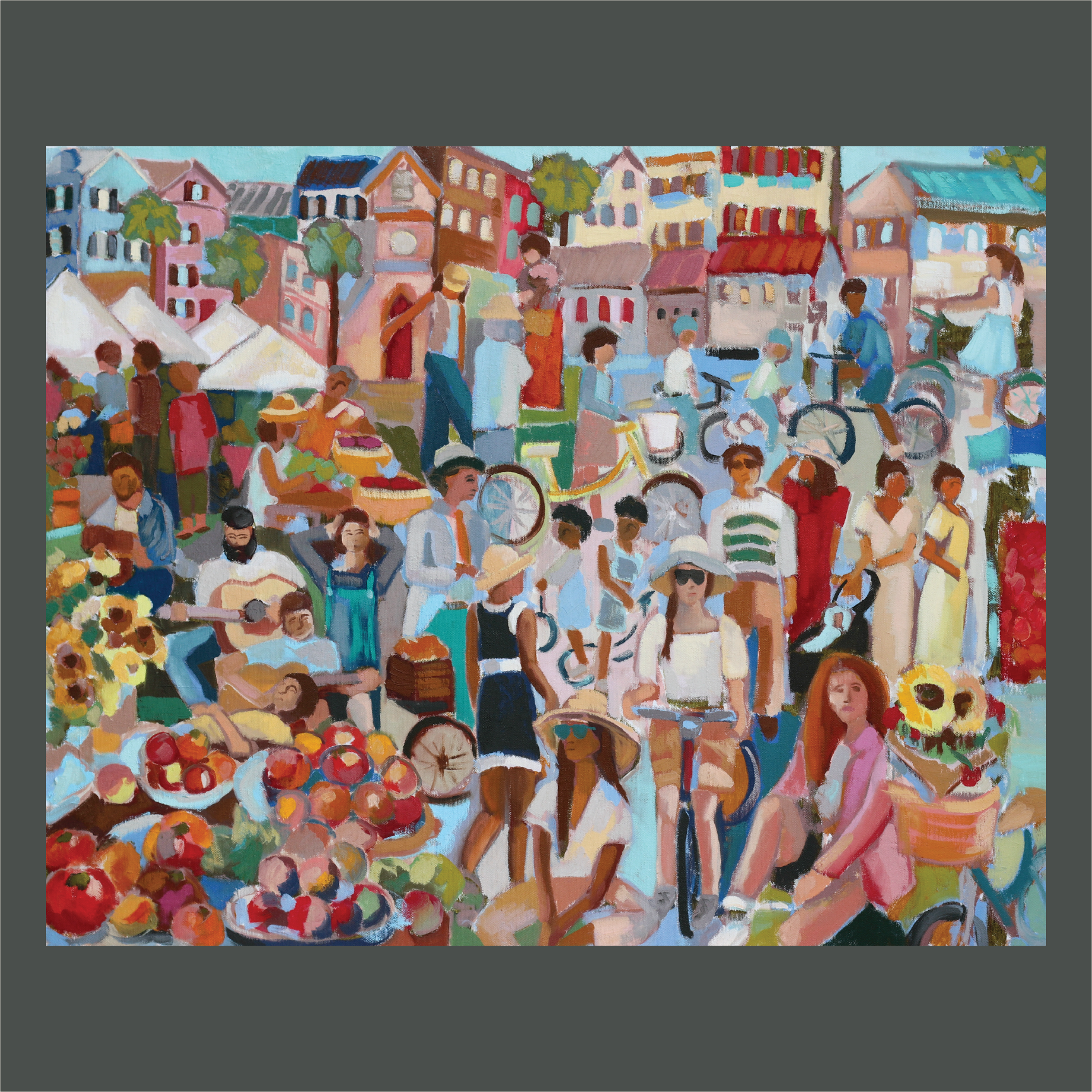 Charleston Market | oil | 24x30