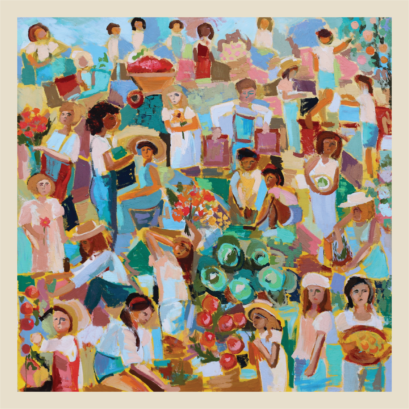 Garden in Gold | print