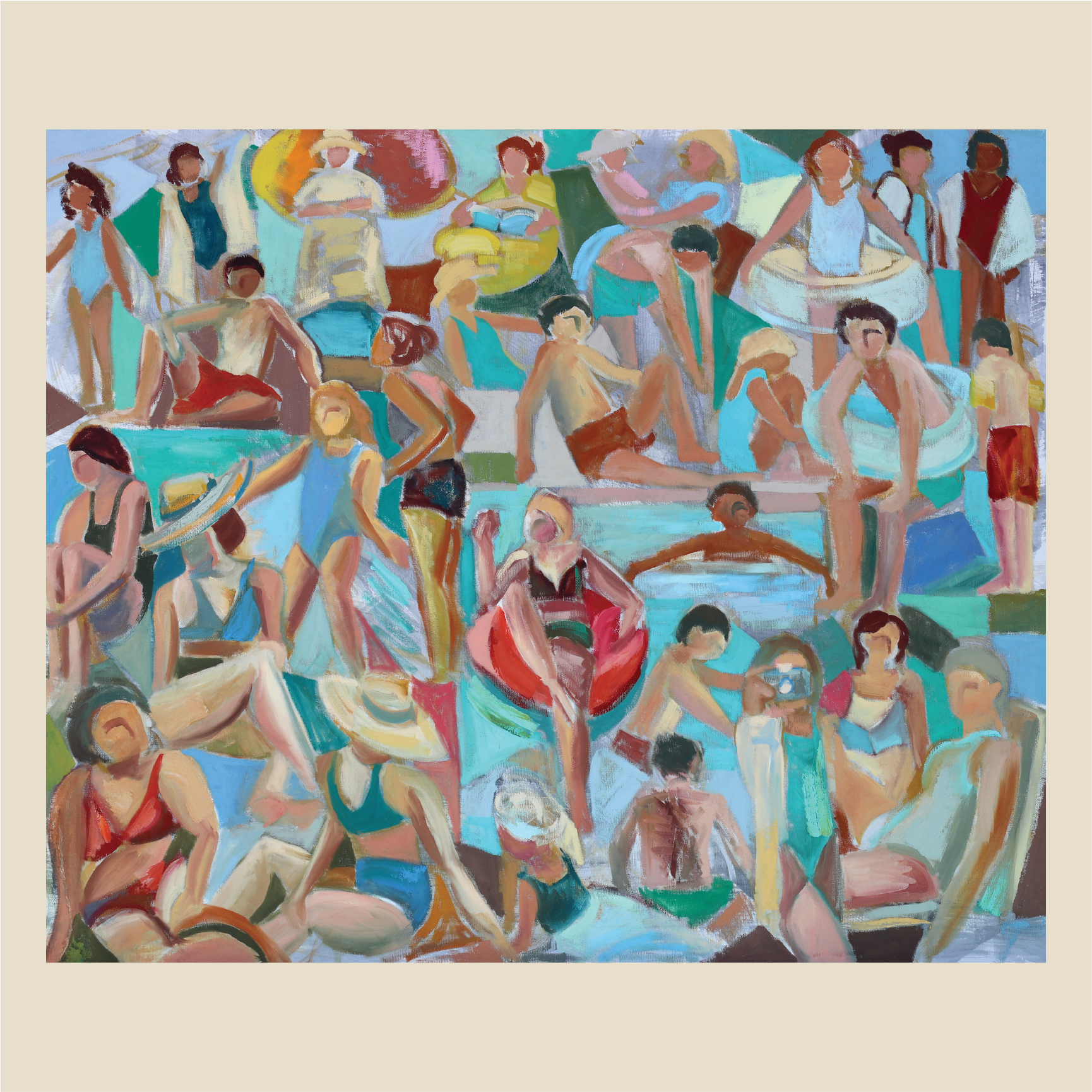 Community Swim | print