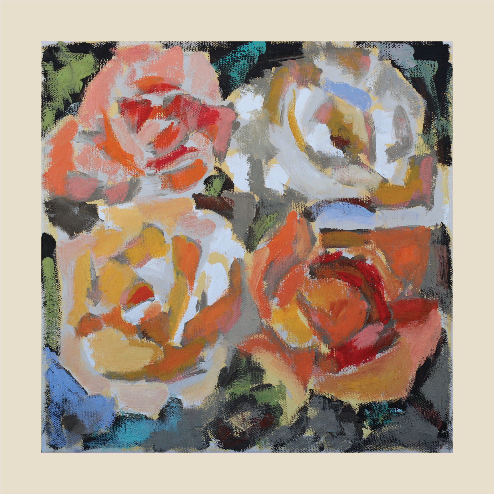 October Rose | print