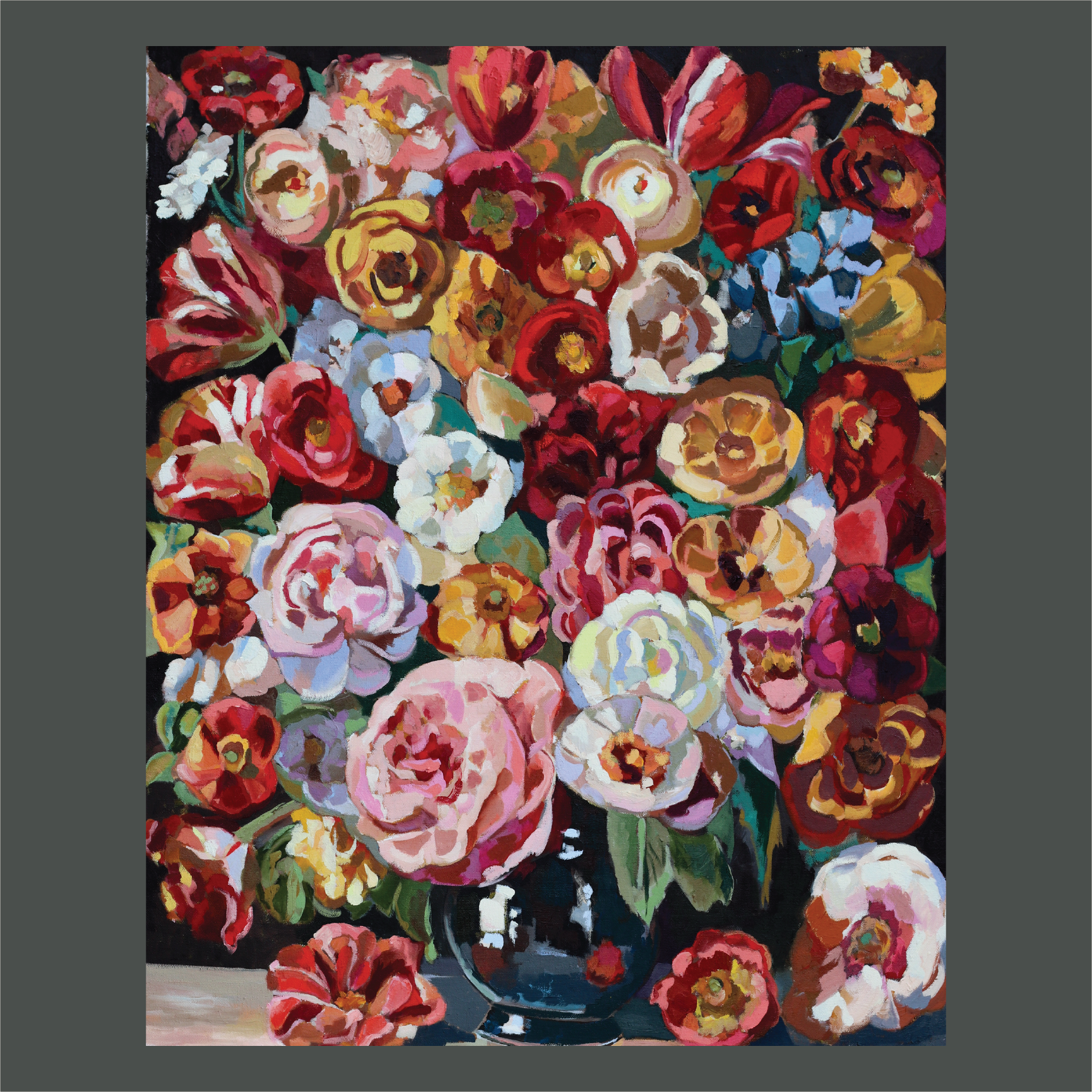 February Bouquet | oil | 24x30