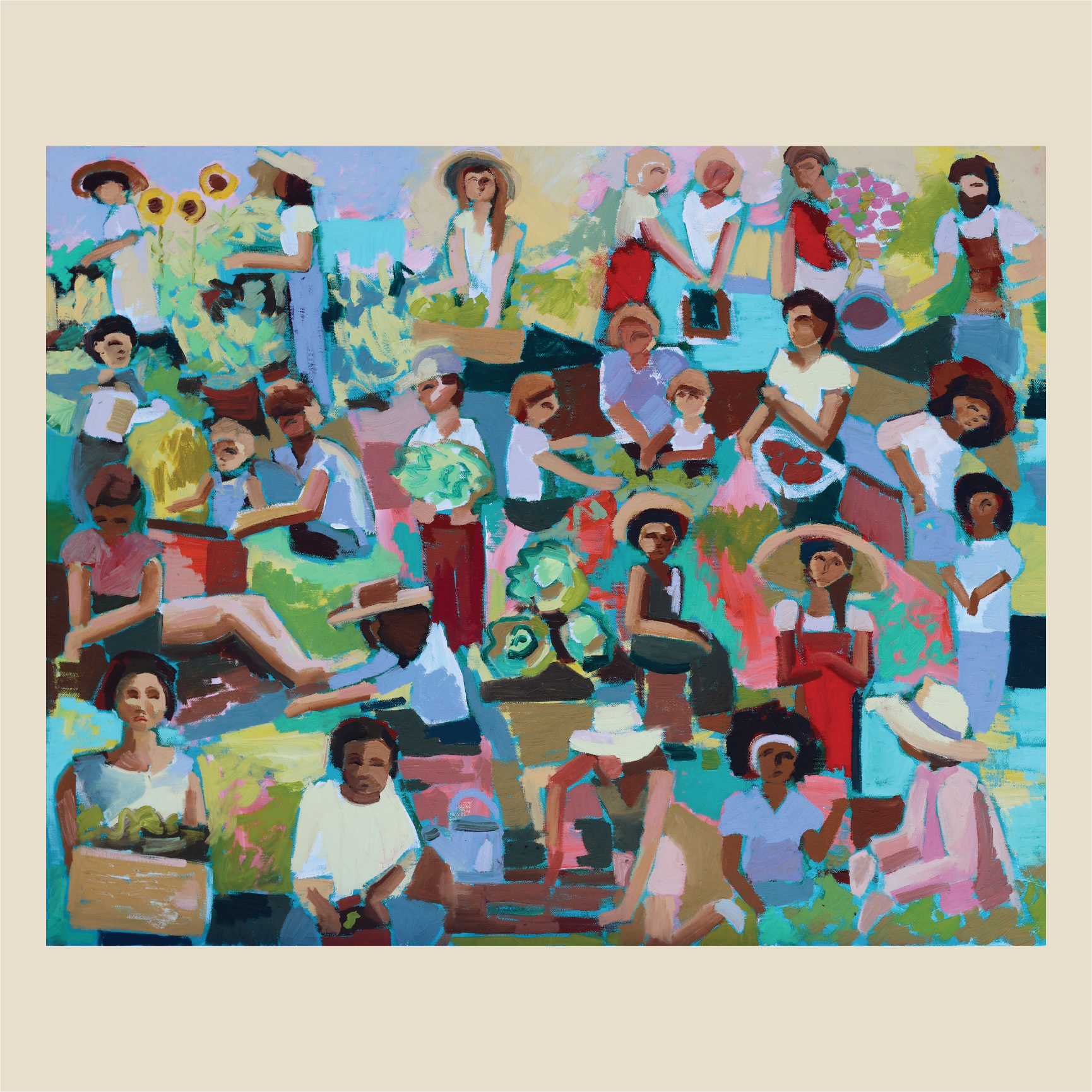 Garden in Green | print