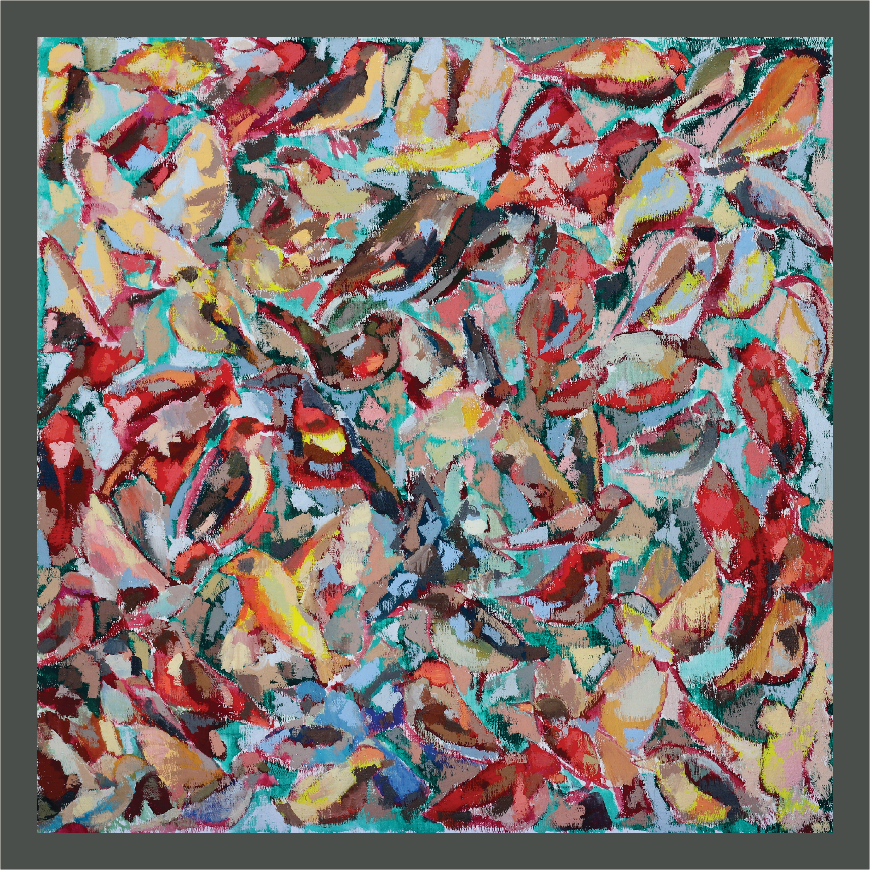 Birdsong | oil | 30x30