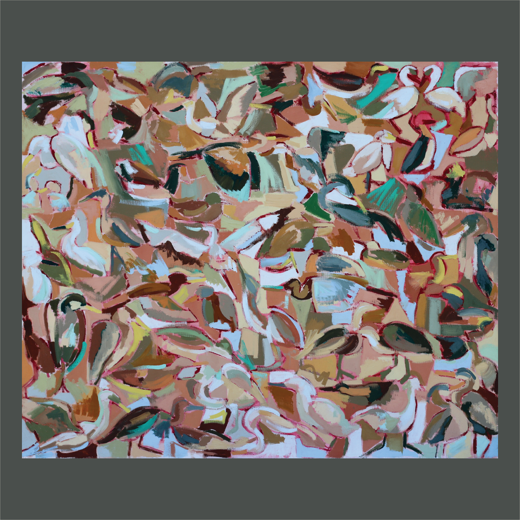 Marshbird | oil | 30x36