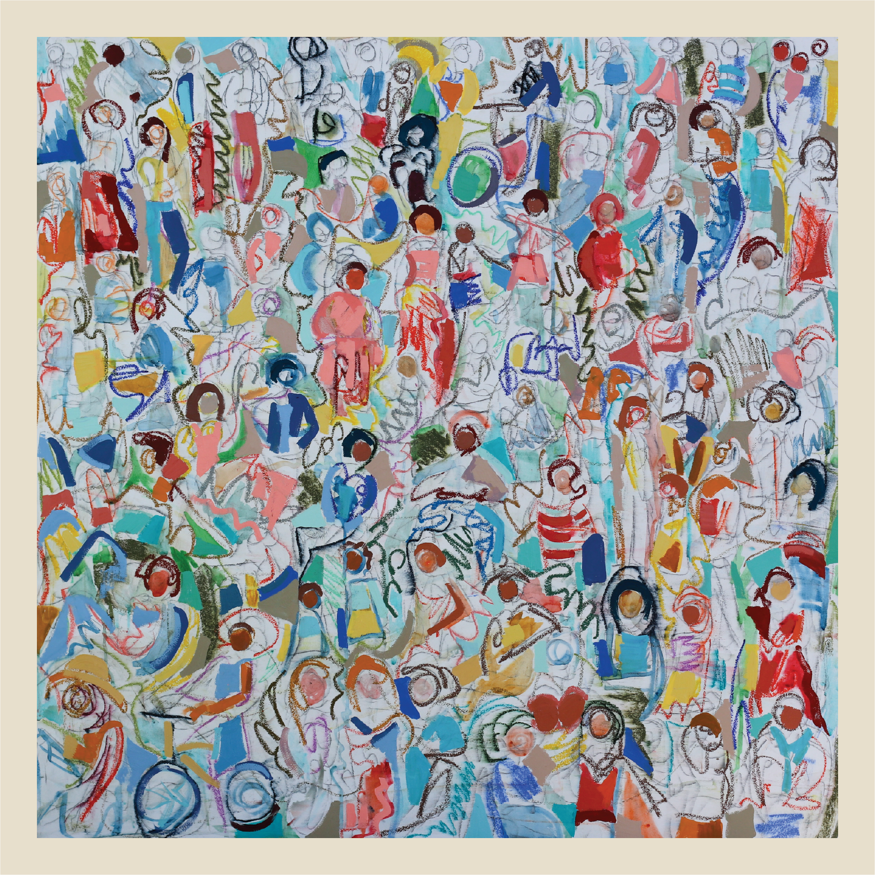 City People Scribble | print