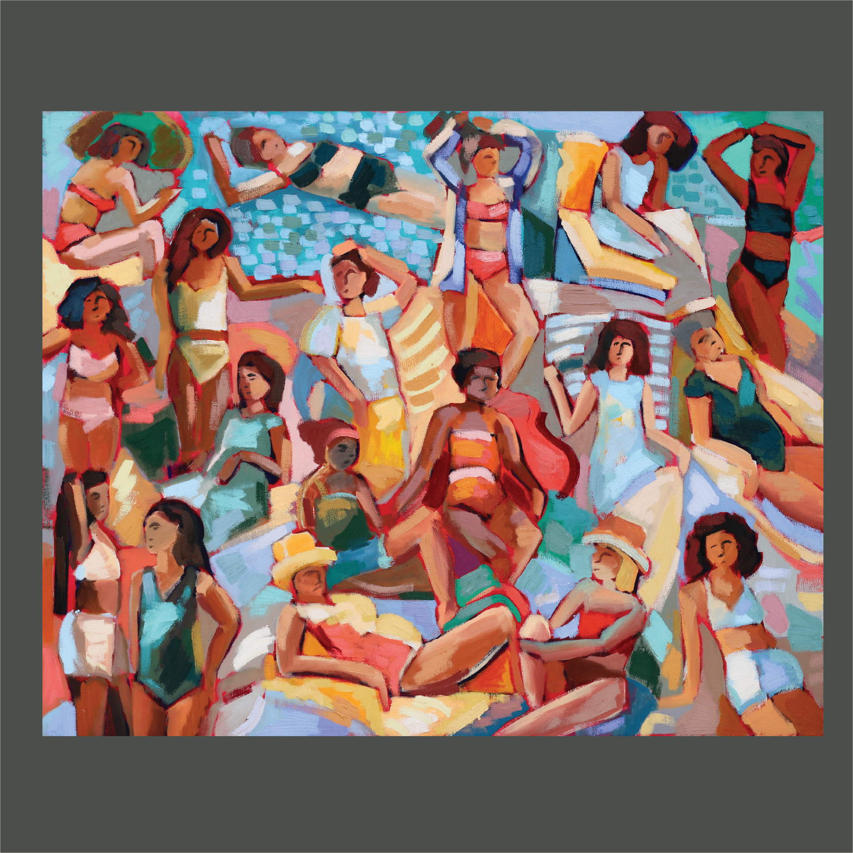 Girls Trip | oil | 24x30