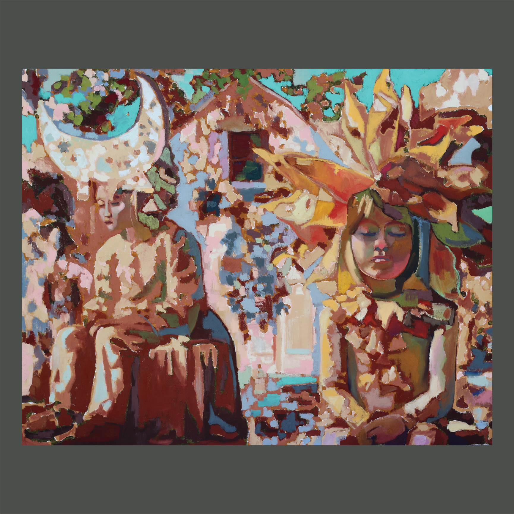 Moon and Sun | oil | 24x30