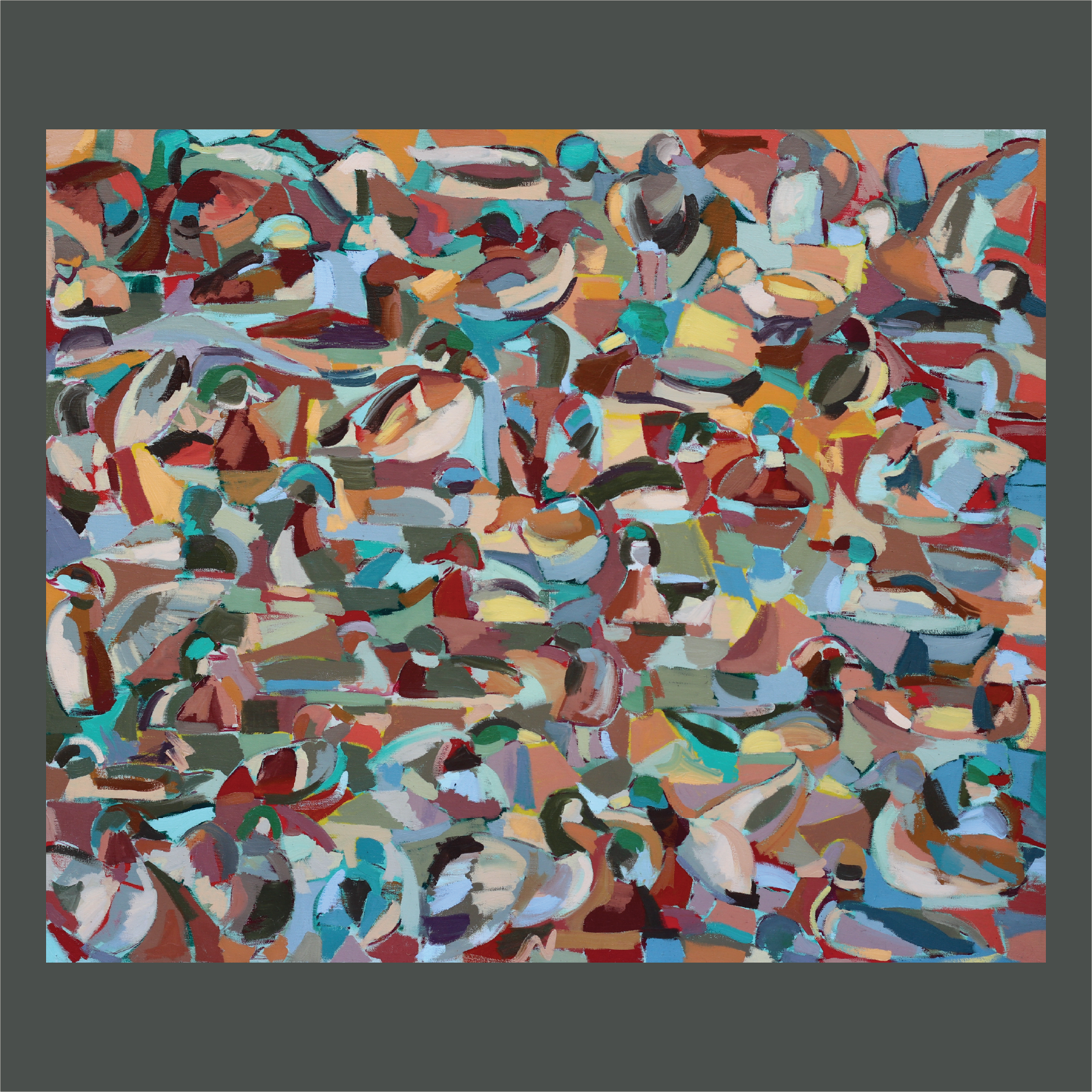 Duck Duck Goose | oil | 30x36