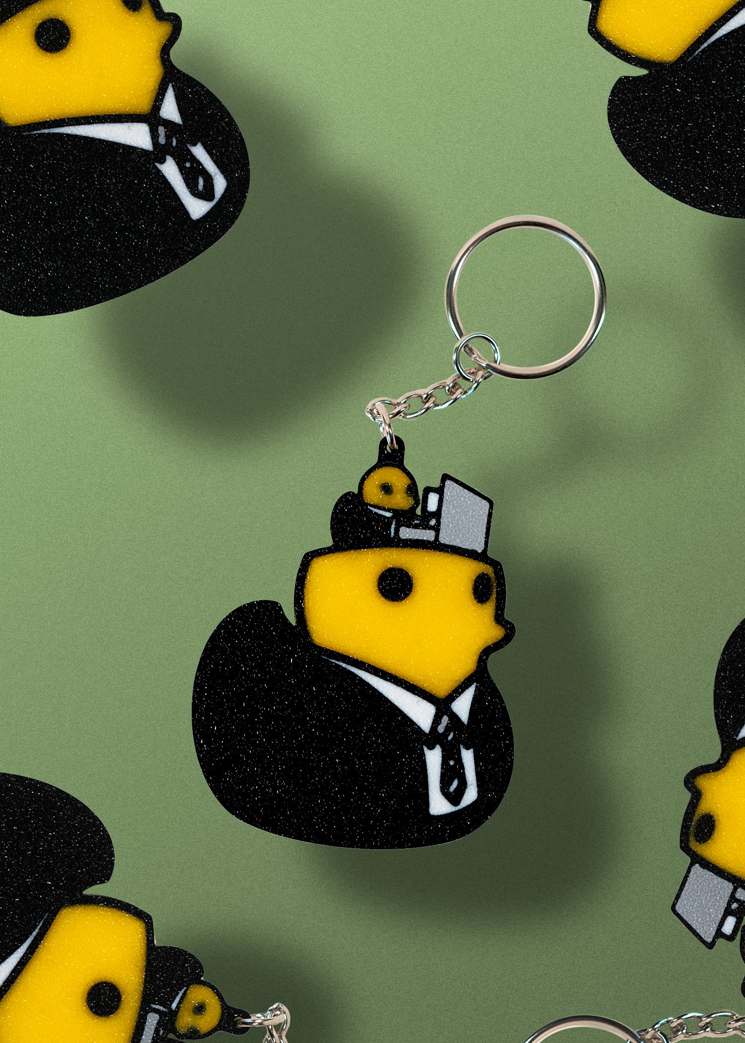 Severed Duck Keychain