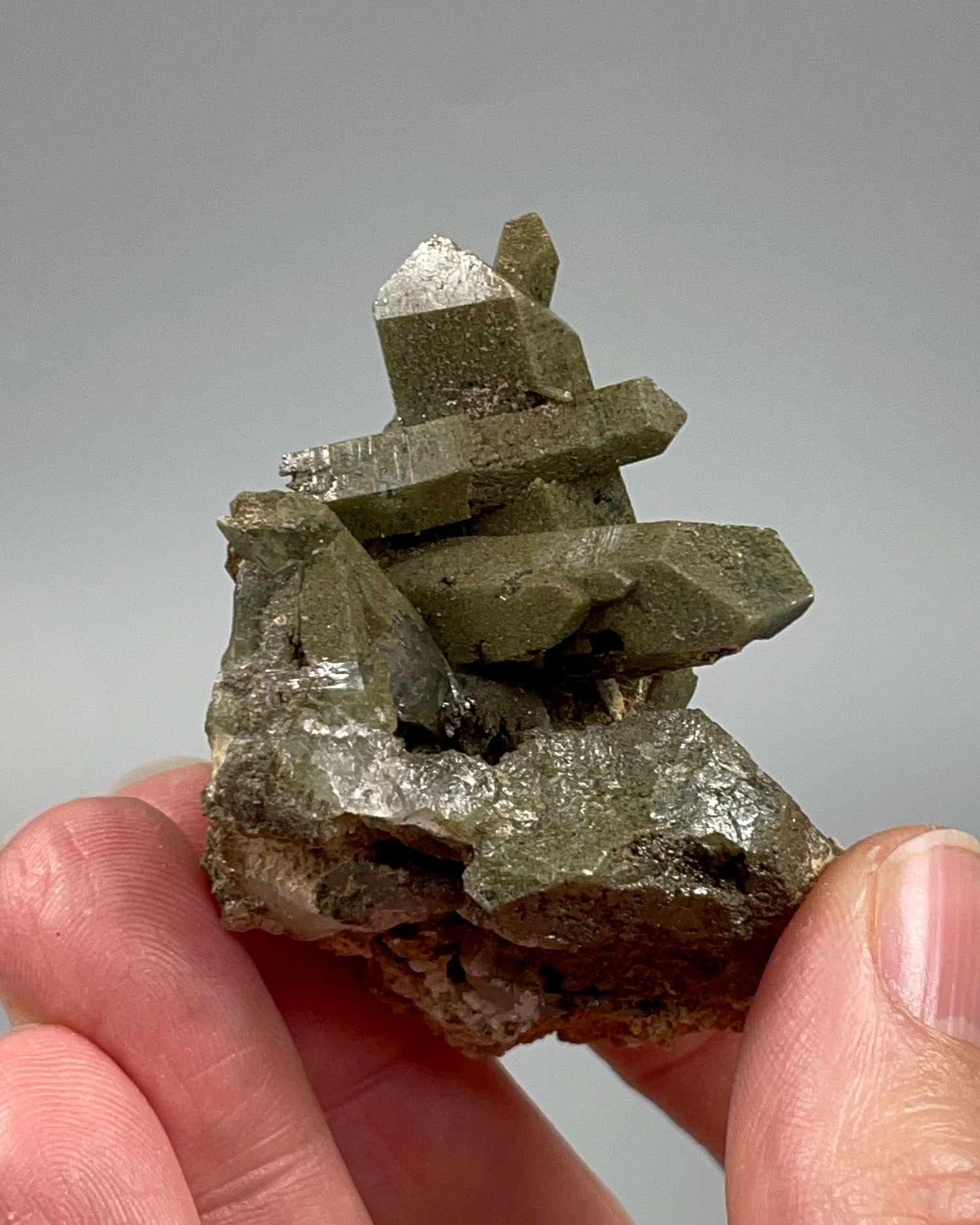 Iron Oxide Quartz Points – Earth Alchemy