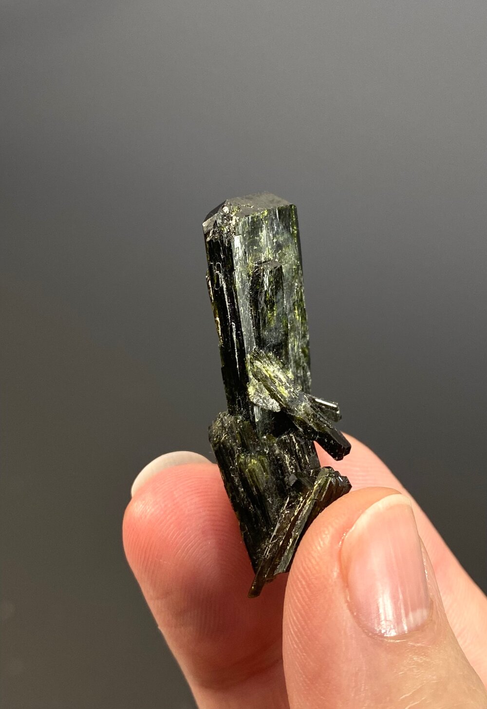 Epidote Crystal Cluster — OLD EARTH MINERALS