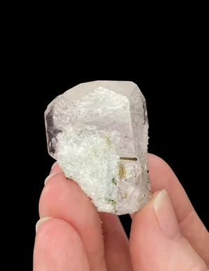 Morganite Crystal with Green Tourmaline & Quartz, Pech, Afghanistan