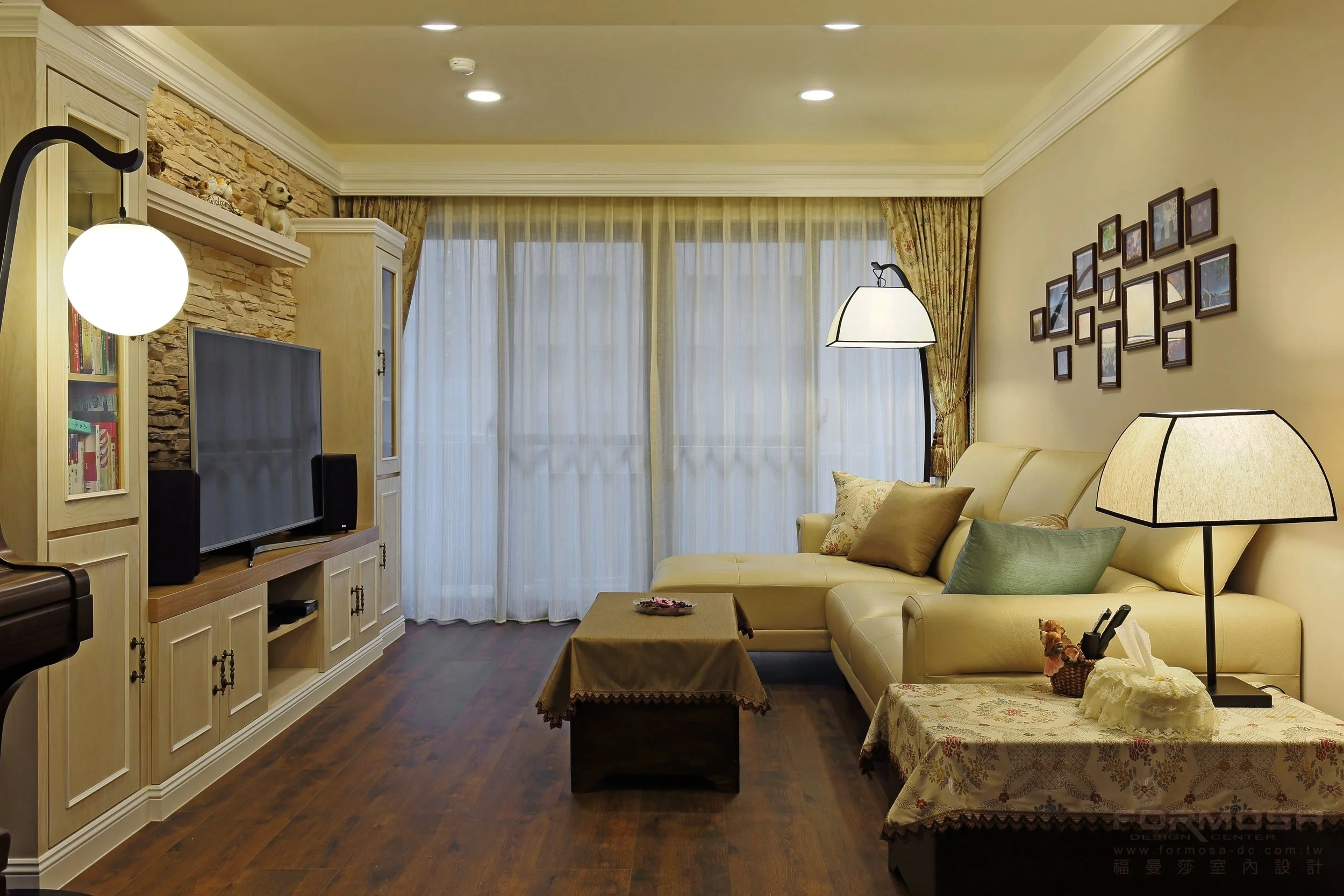 溫度制造所 室內設計 新屋 預售屋客變 老屋翻修寵物宅 黃宅