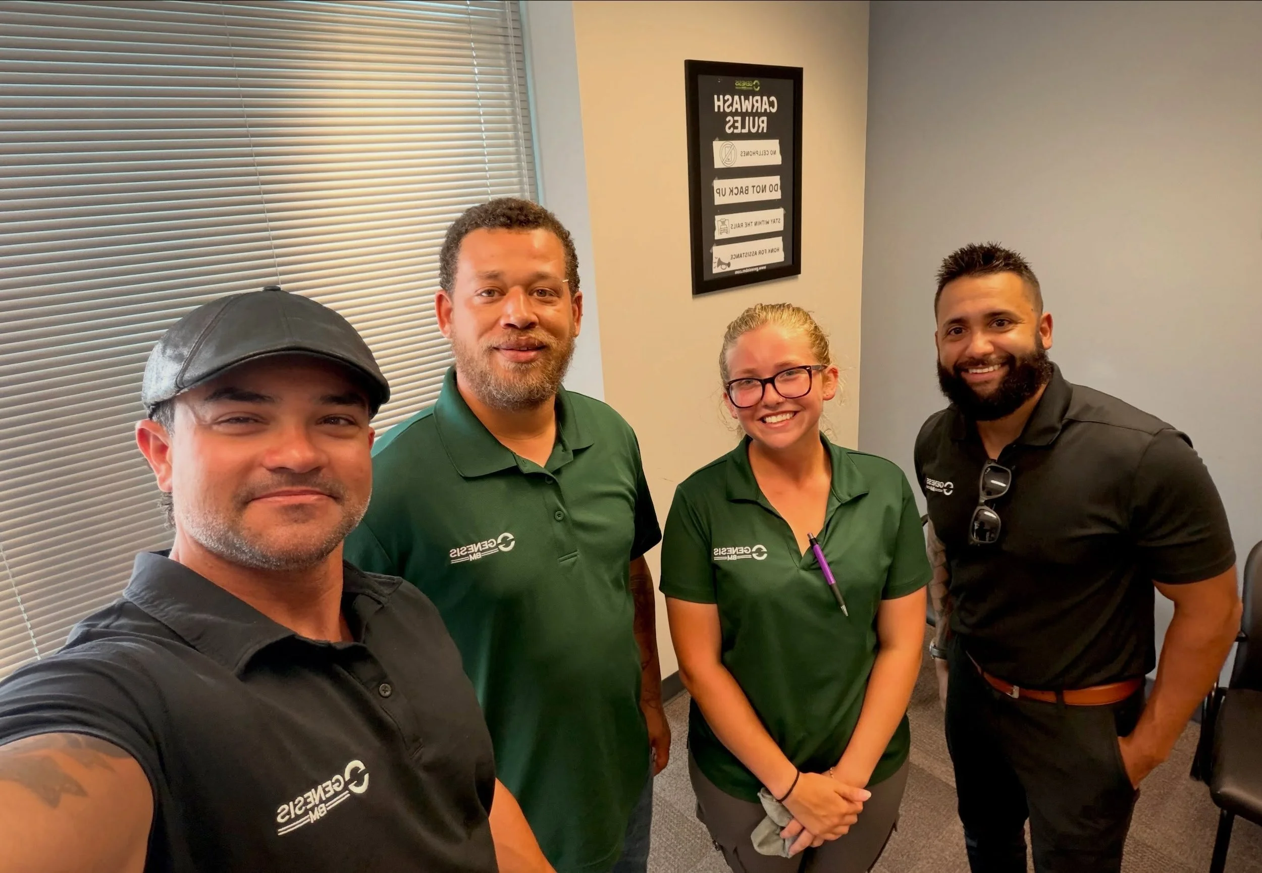 Spent time at our Destin location this week &mdash; walked the lot, talked shop, and spent time with the crew that keeps things moving. 🚗

Nothing beats seeing the work up close and being with the people who make it happen every day.

#GenesisBM #De