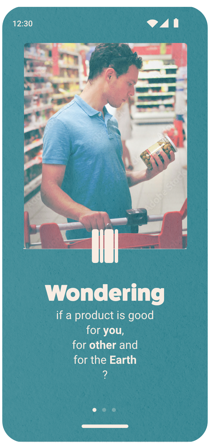 KnowScan app's onboarding screen