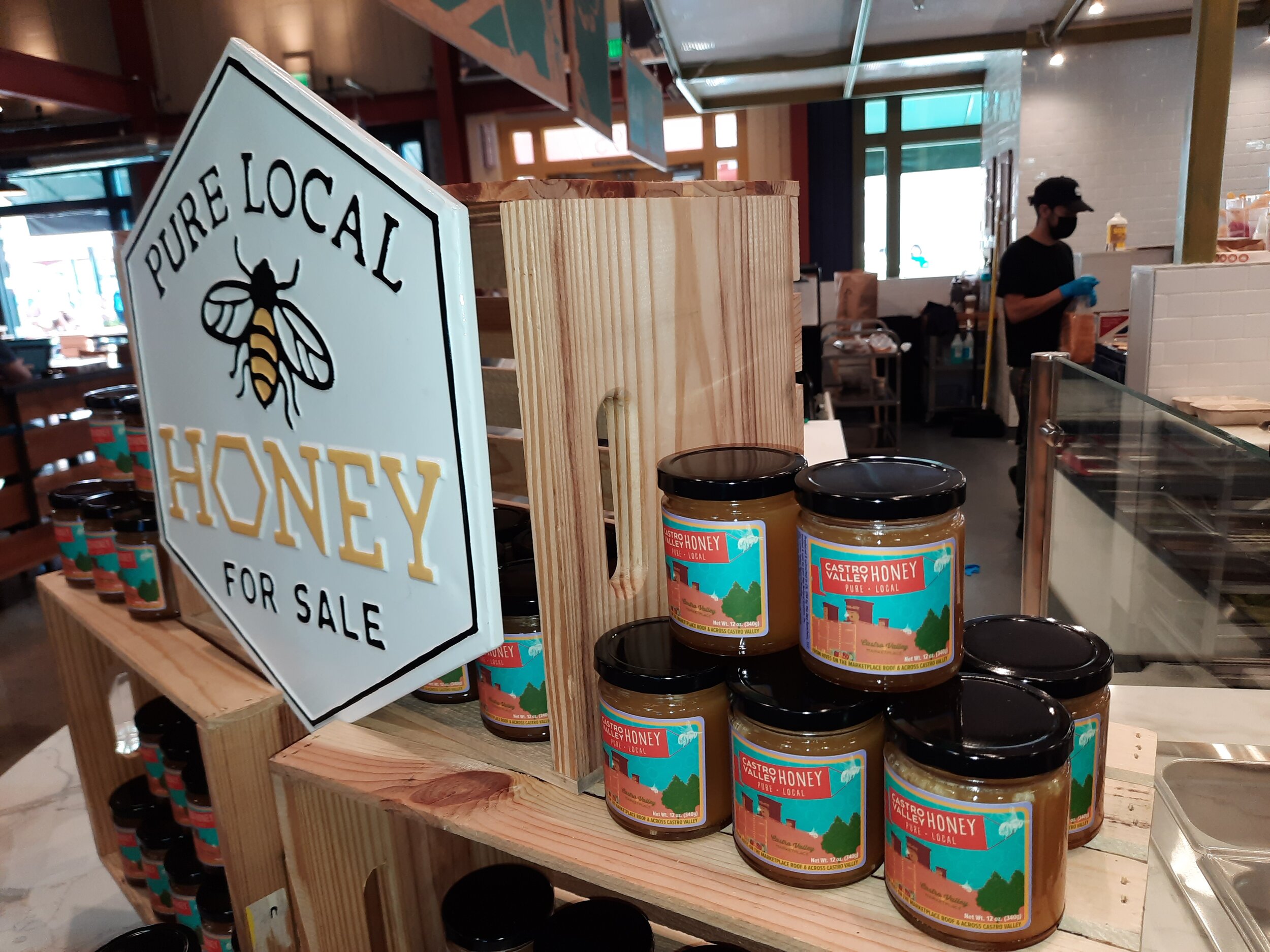   Natural Grocery harvested 250&nbsp;pounds of honey this year at it’s CV location.  