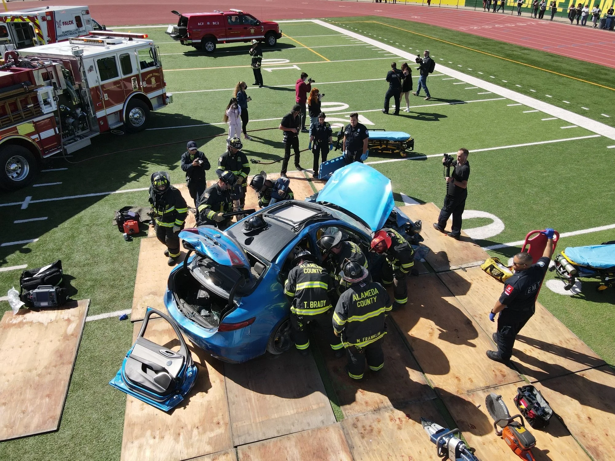 Mock Accident Teaches Local Teens Consequences — CASTRO VALLEY FORUM