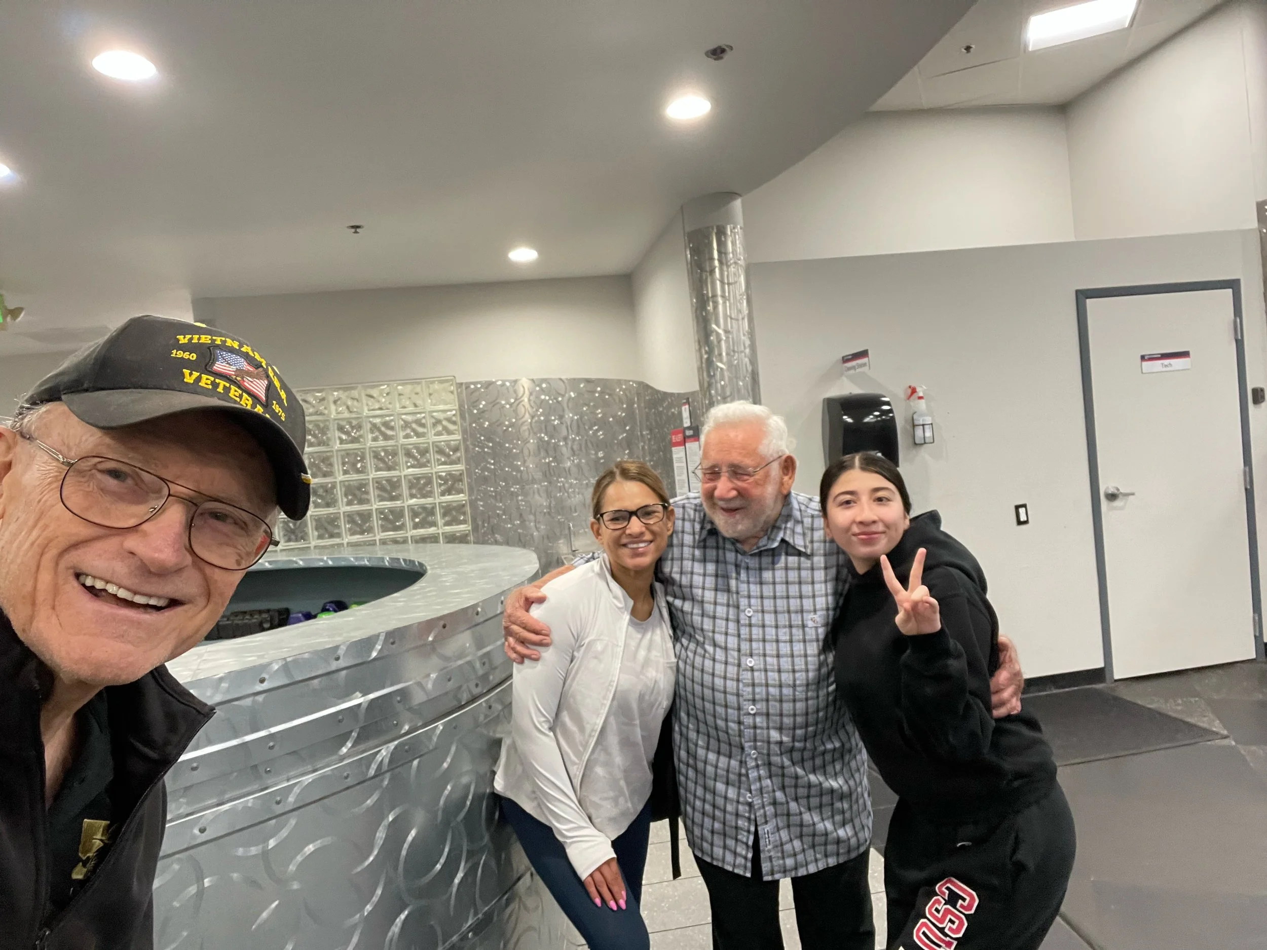 Phil Neri Celebrates 93rd Birthday at Gym — CASTRO VALLEY FORUM